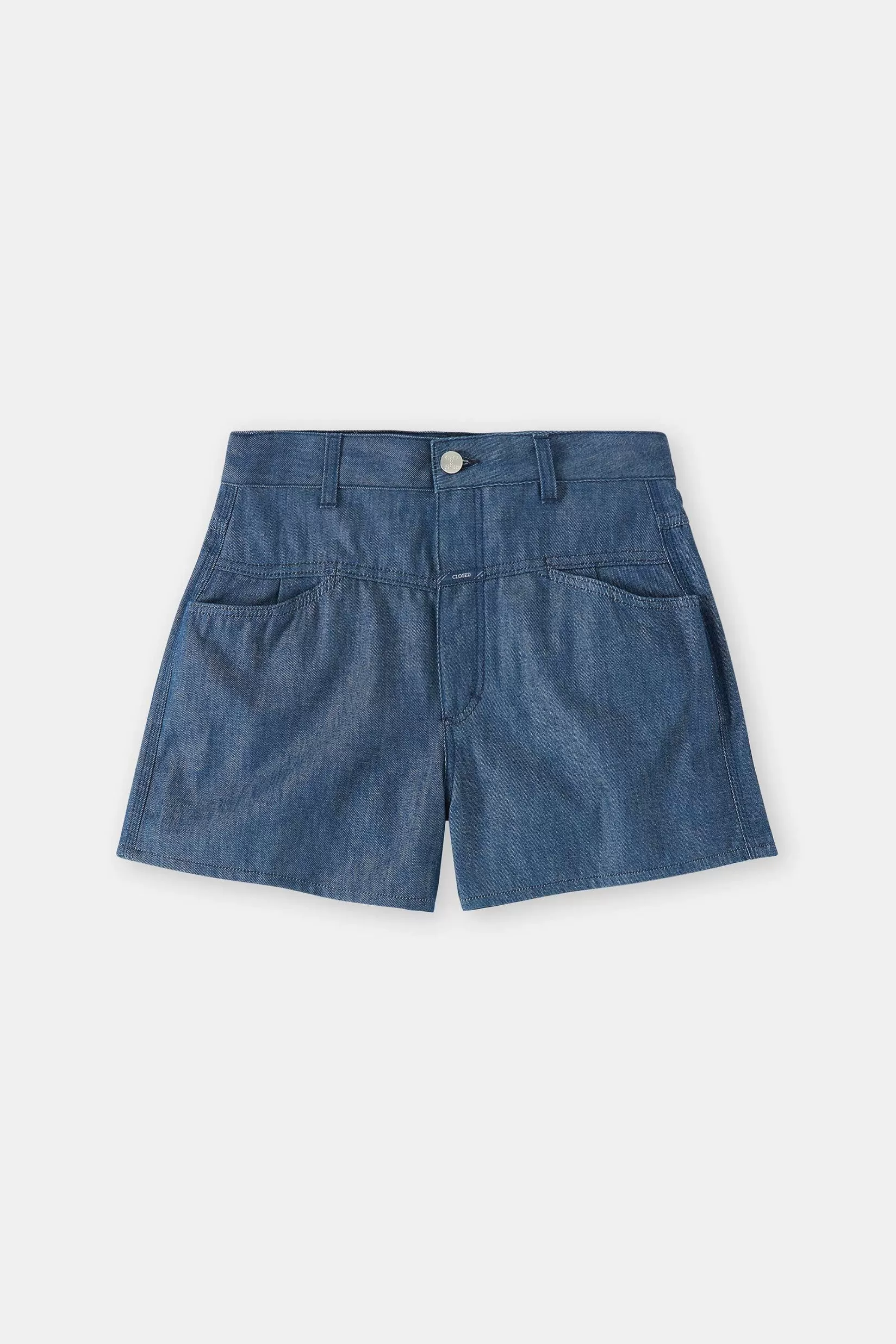 Cheap CLOSED Denim Shorts - Stijlnaam Jocy-X Donkerblauw