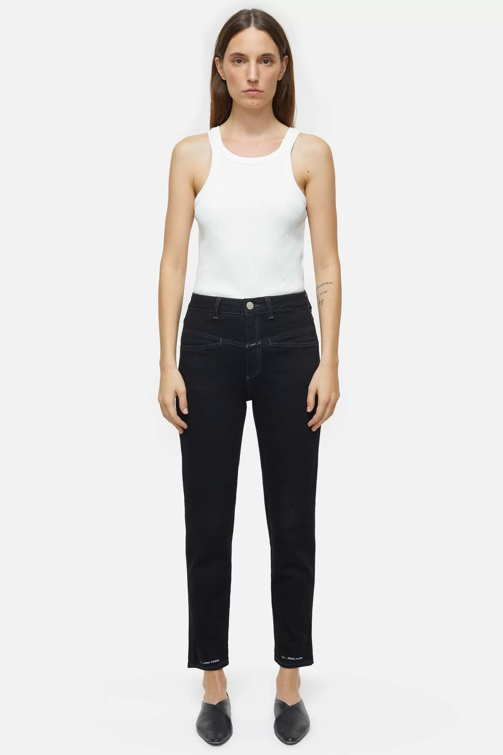 Best CLOSED Heritage Jeans - Stijlnaam Pedaalduwer Zwart
