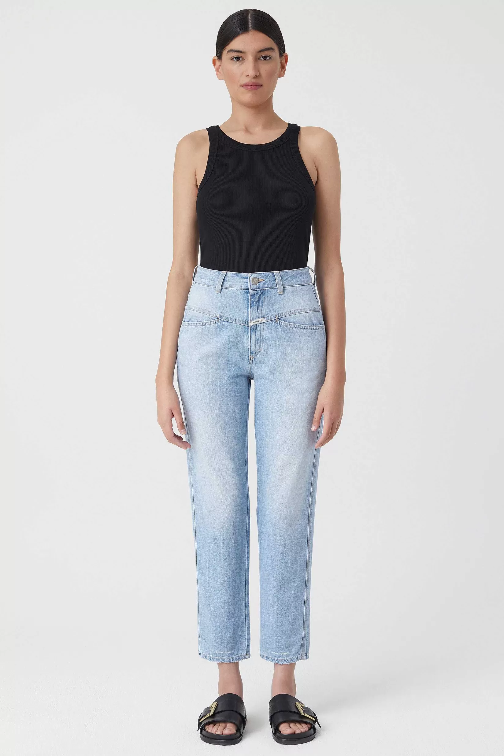 Best Sale CLOSED Heritage Jeans - Stijlnaam Pedaalduwer Lichtblauw