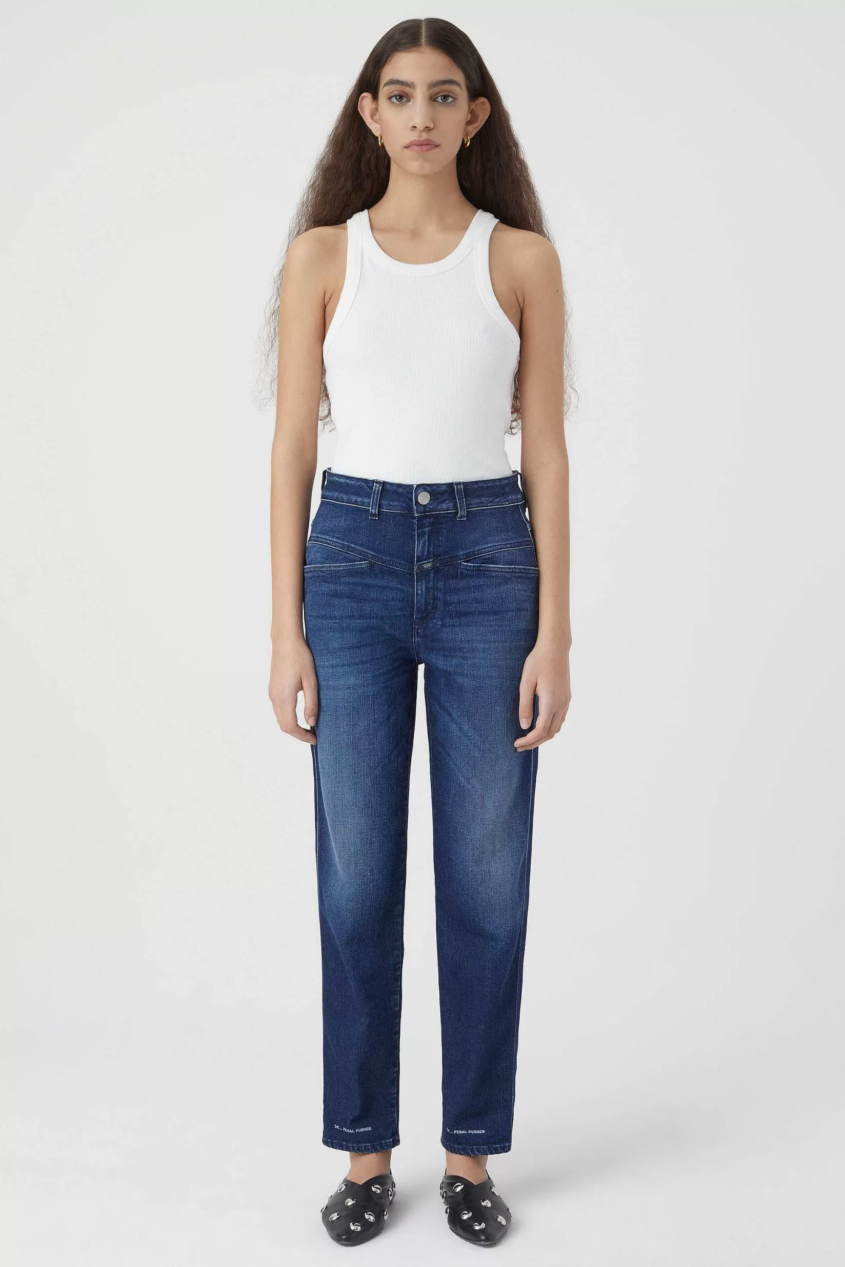 Store CLOSED Heritage Jeans - Stijlnaam Pedaalduwer Donkerblauw