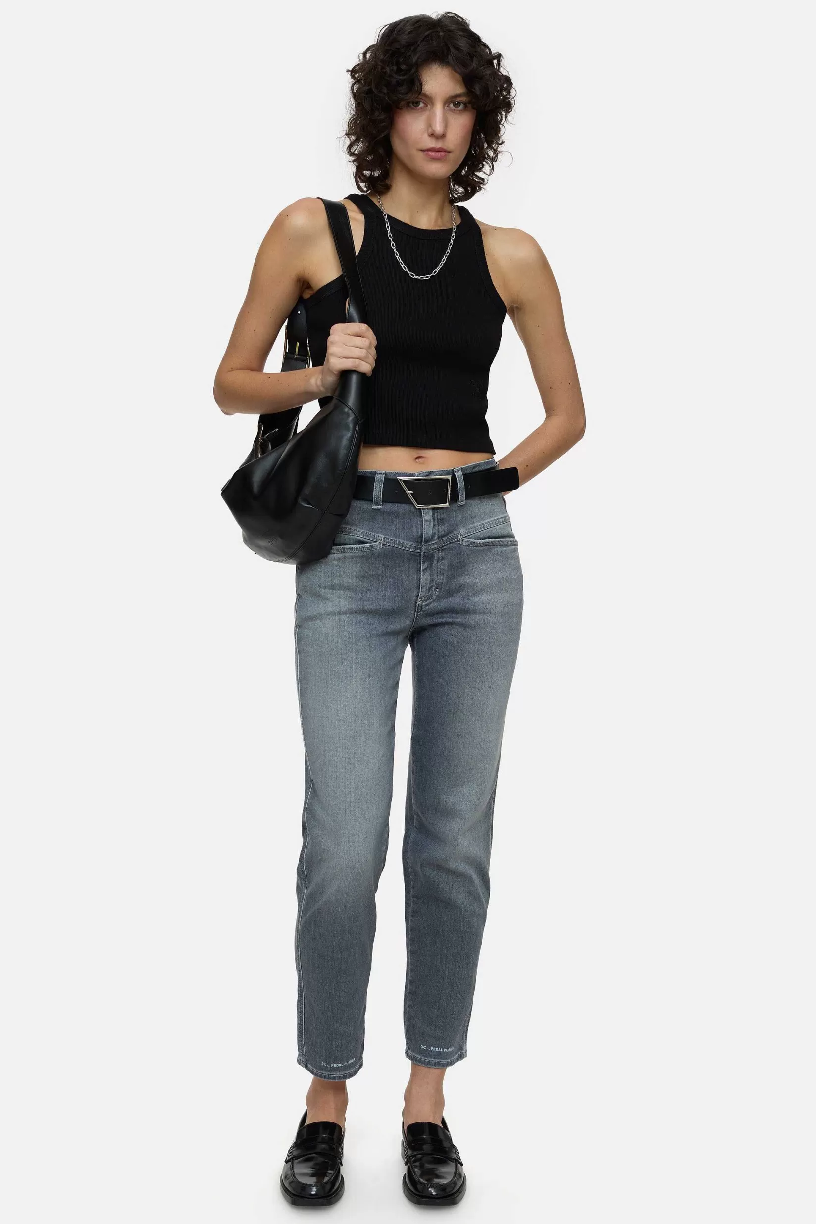 Best CLOSED Heritage Jeans - Stijlnaam Pedaalduwer Midden Grijs