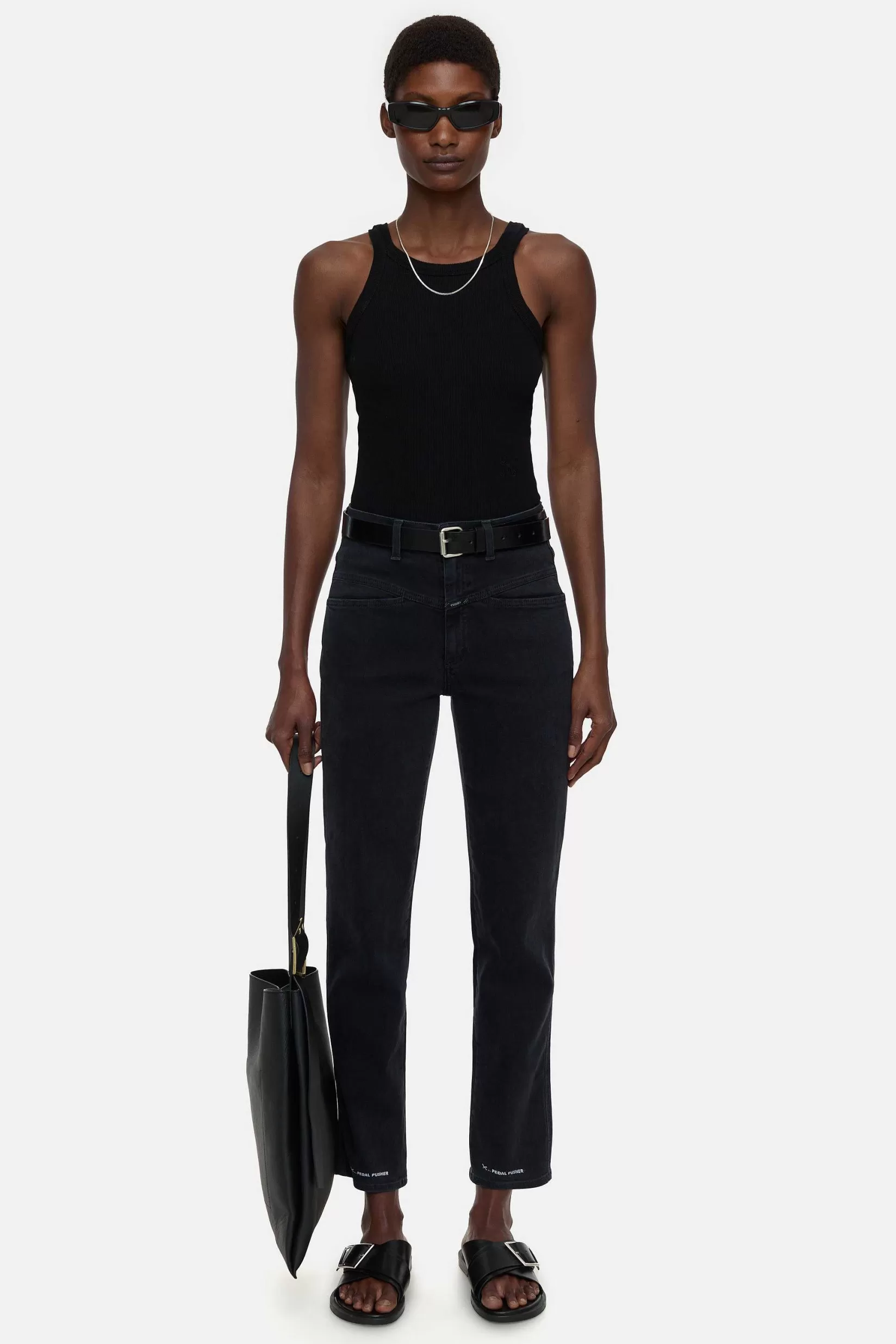 Flash Sale CLOSED Heritage Jeans - Stijlnaam Pedaalduwer Zwartzwart