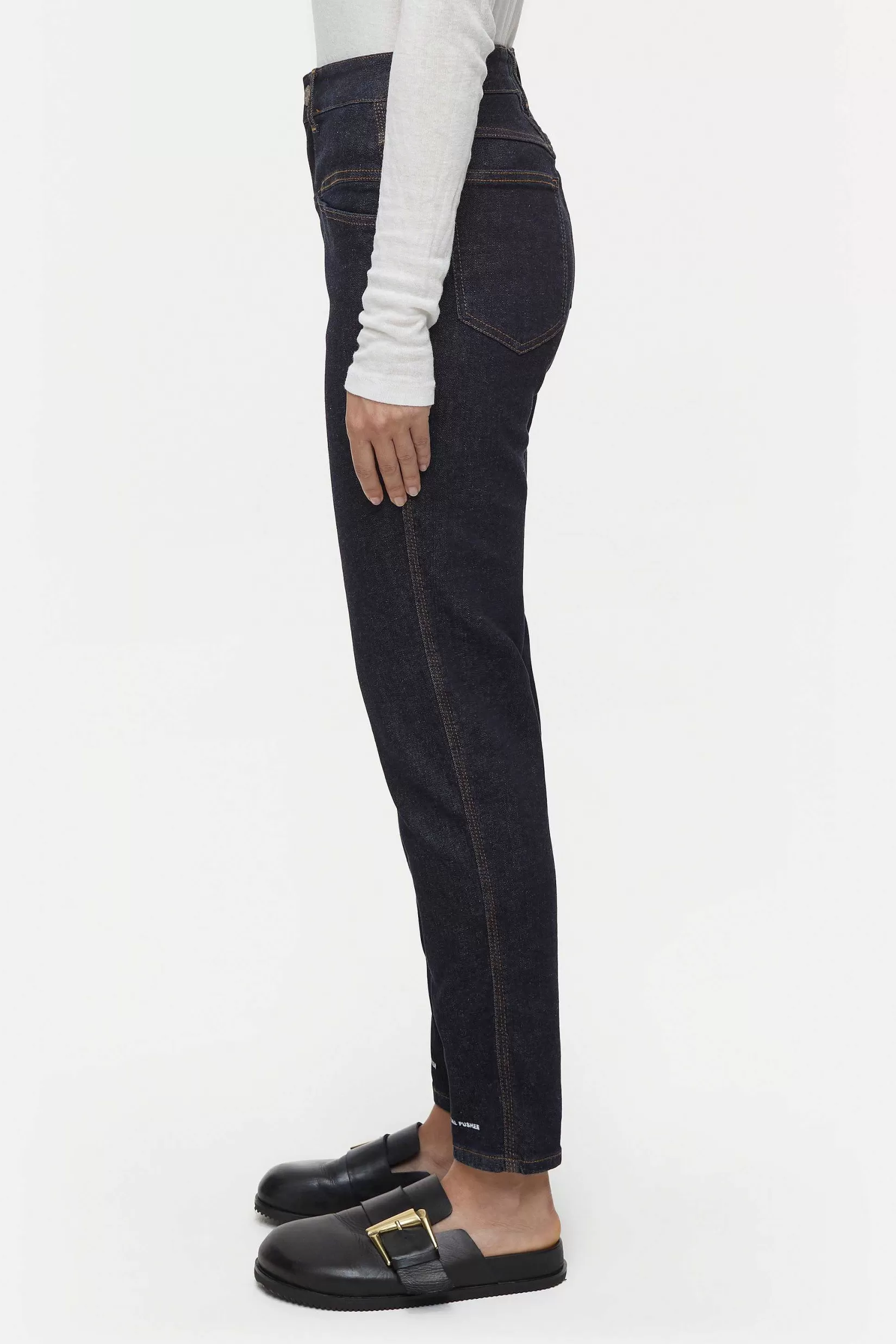 Discount CLOSED Heritage Jeans - Stijlnaam Pedaalduwer Donkerblauw