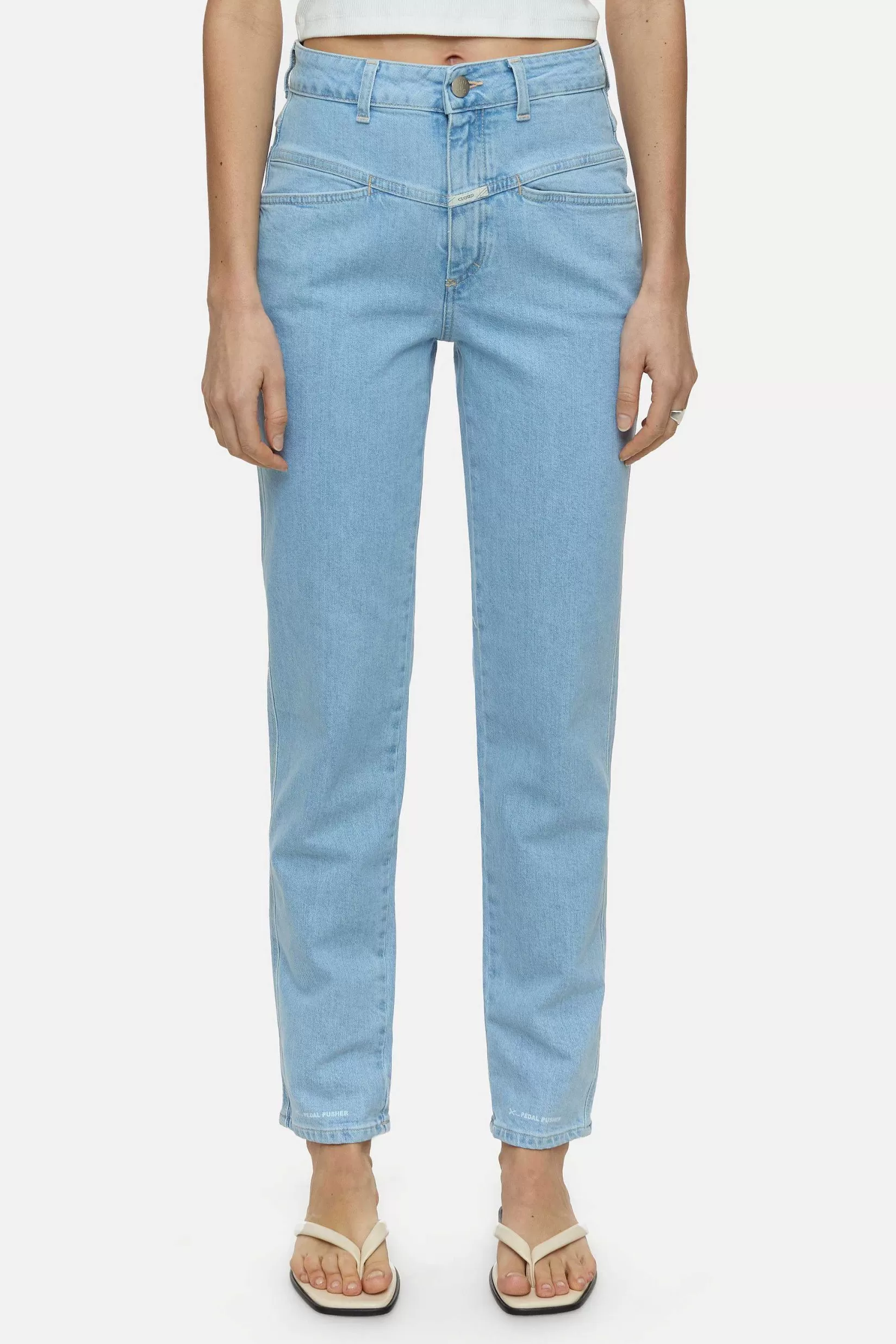 Best Sale CLOSED Heritage Jeans - Stijlnaam Pedaalduwer Lichtblauw
