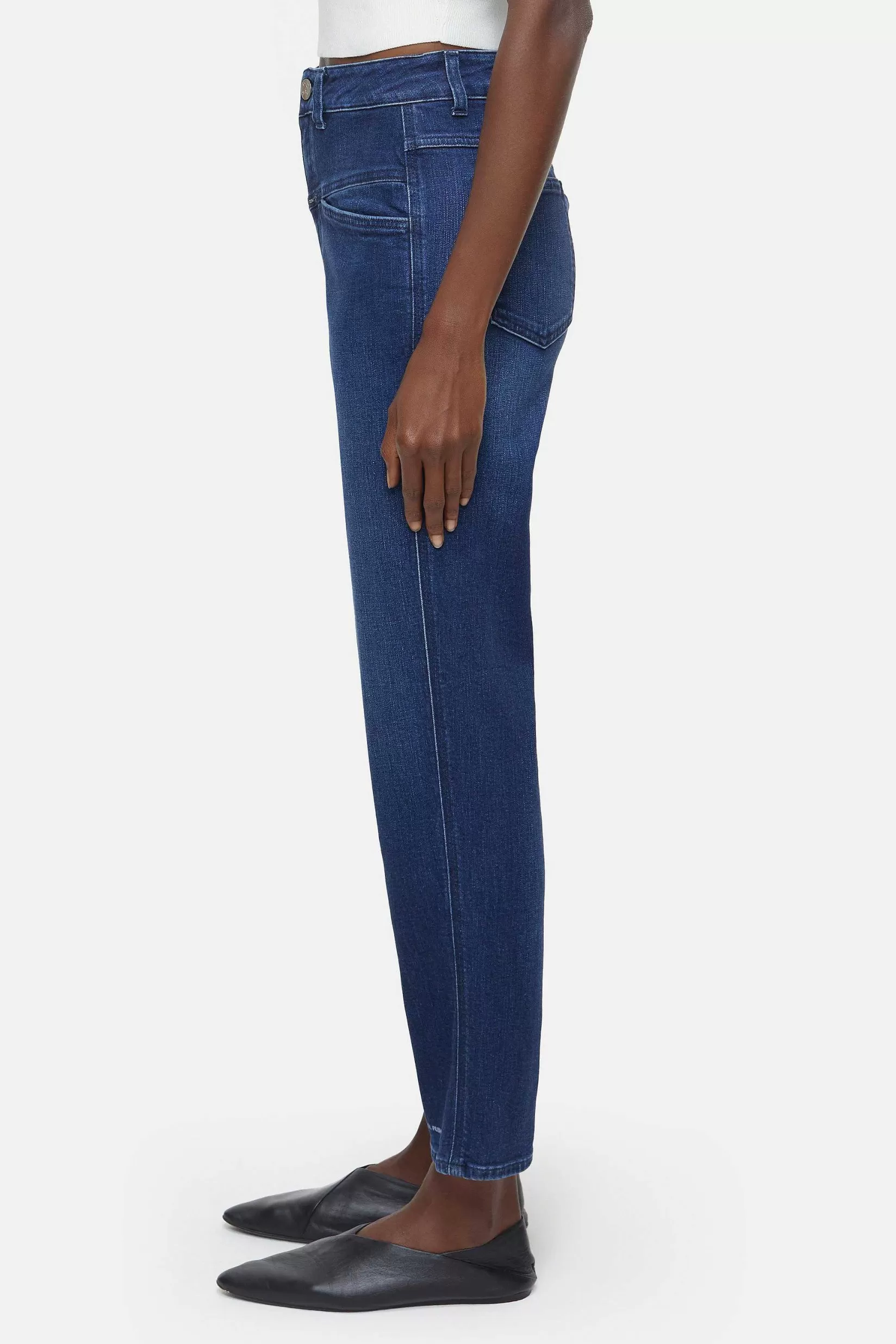 Clearance CLOSED Heritage Jeans - Stijlnaam Pedaalduwer Donkerblauw