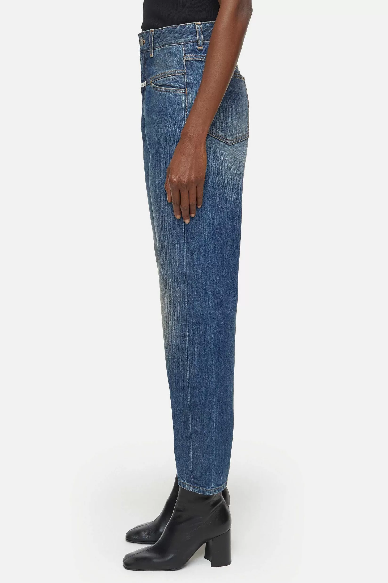Cheap CLOSED Heritage Jeans - Stijlnaam Pedaalduwer Midden Blauw