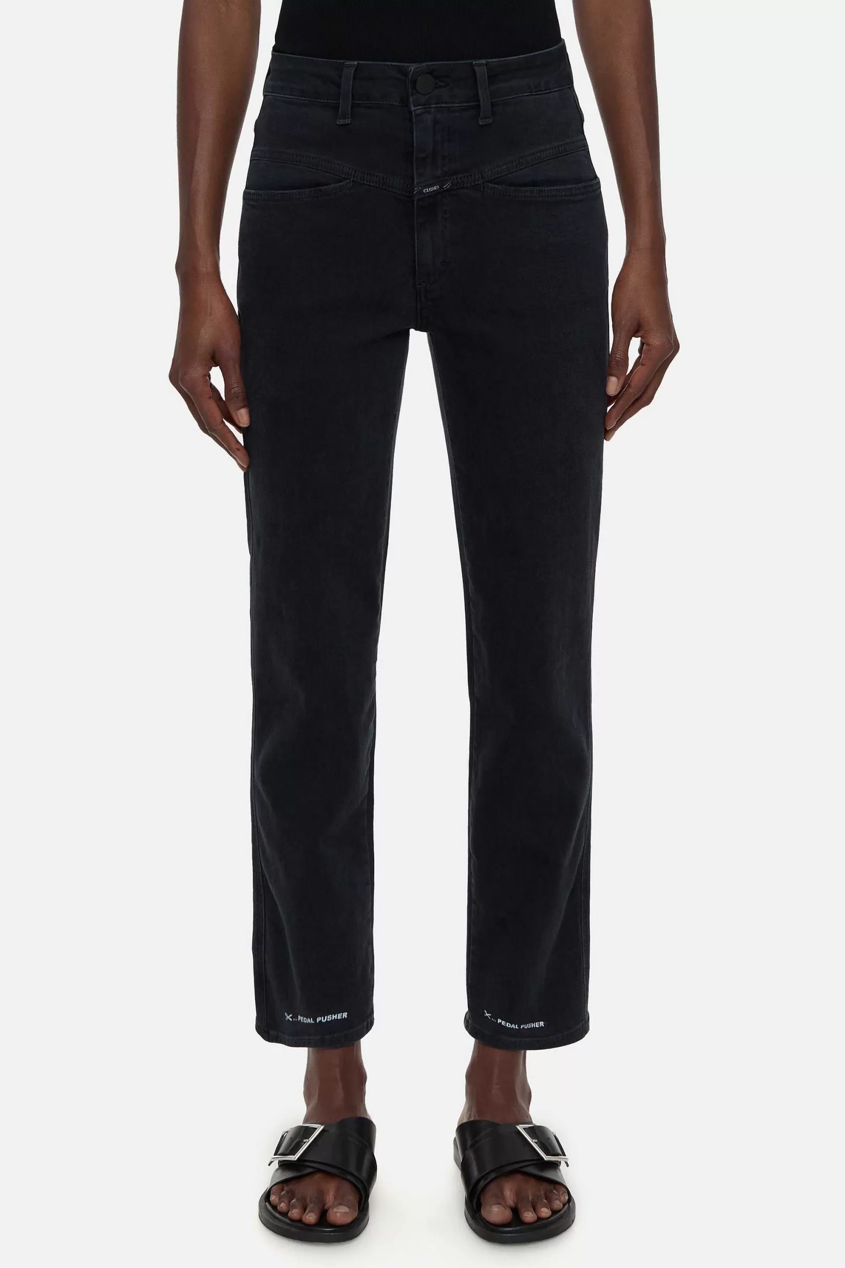 Outlet CLOSED Heritage Jeans - Stijlnaam Pedaalduwer Zwartzwart