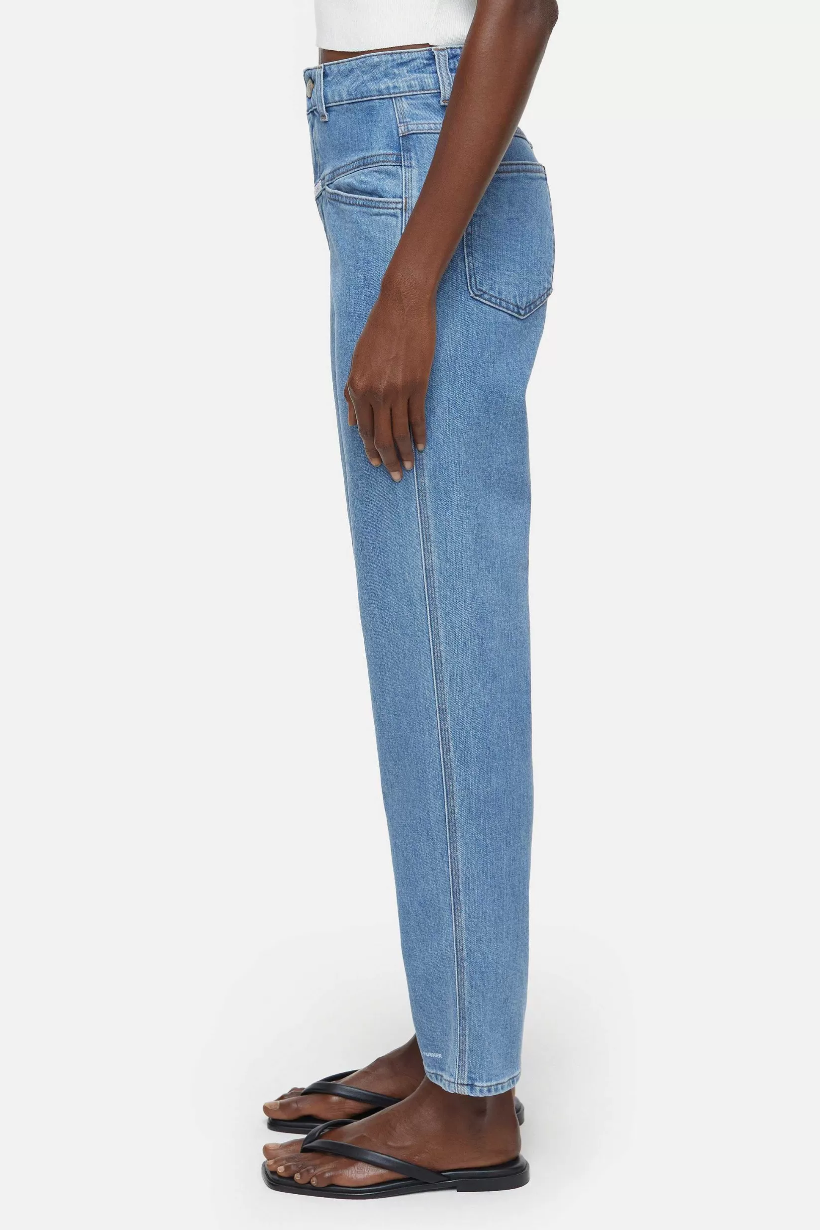 Best CLOSED Heritage Jeans - Stijlnaam Pedaalduwer Midden Blauw