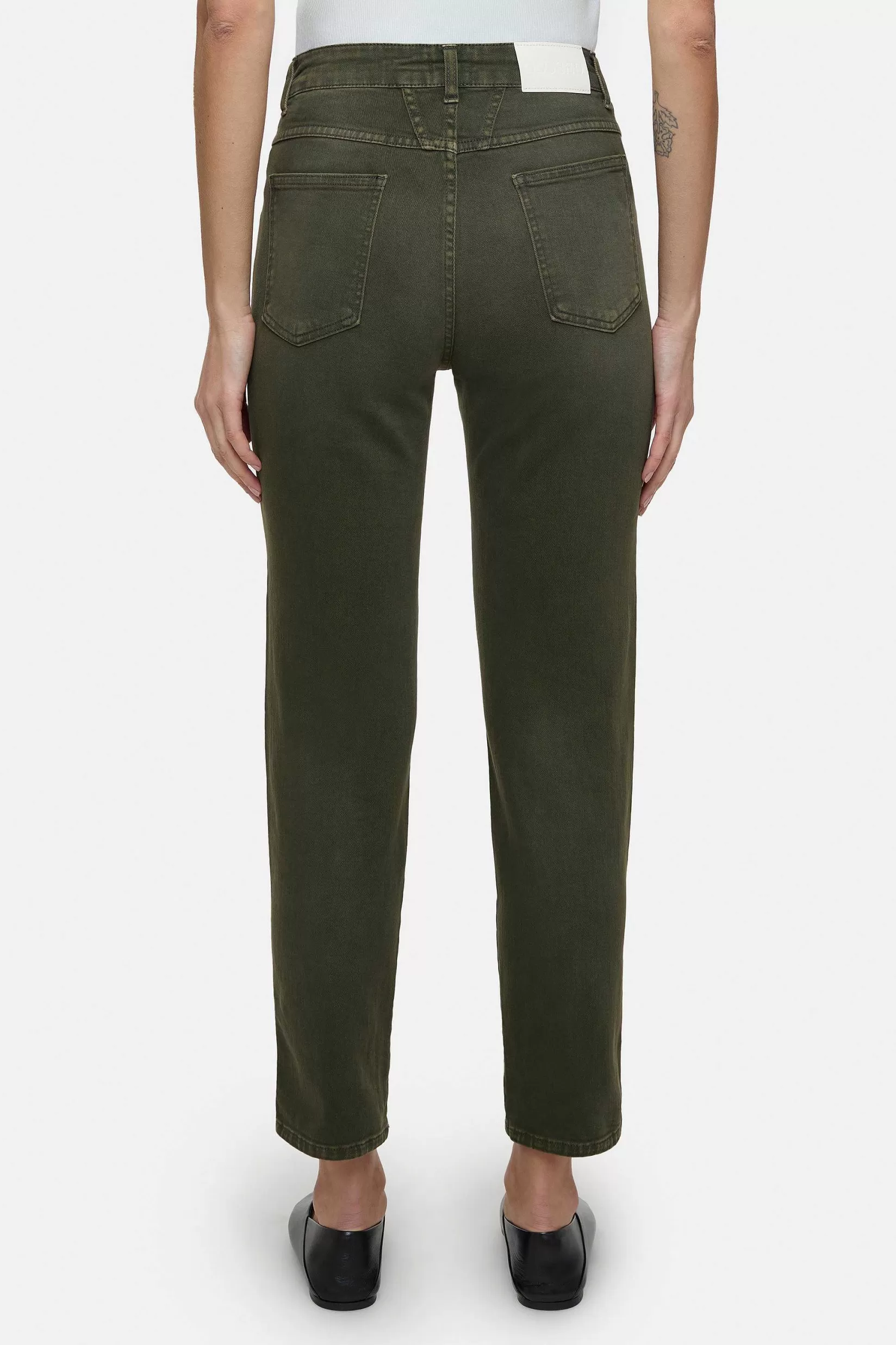 Outlet CLOSED Heritage Jeans - Stijlnaam Pedaalduwer Groen Onkruid