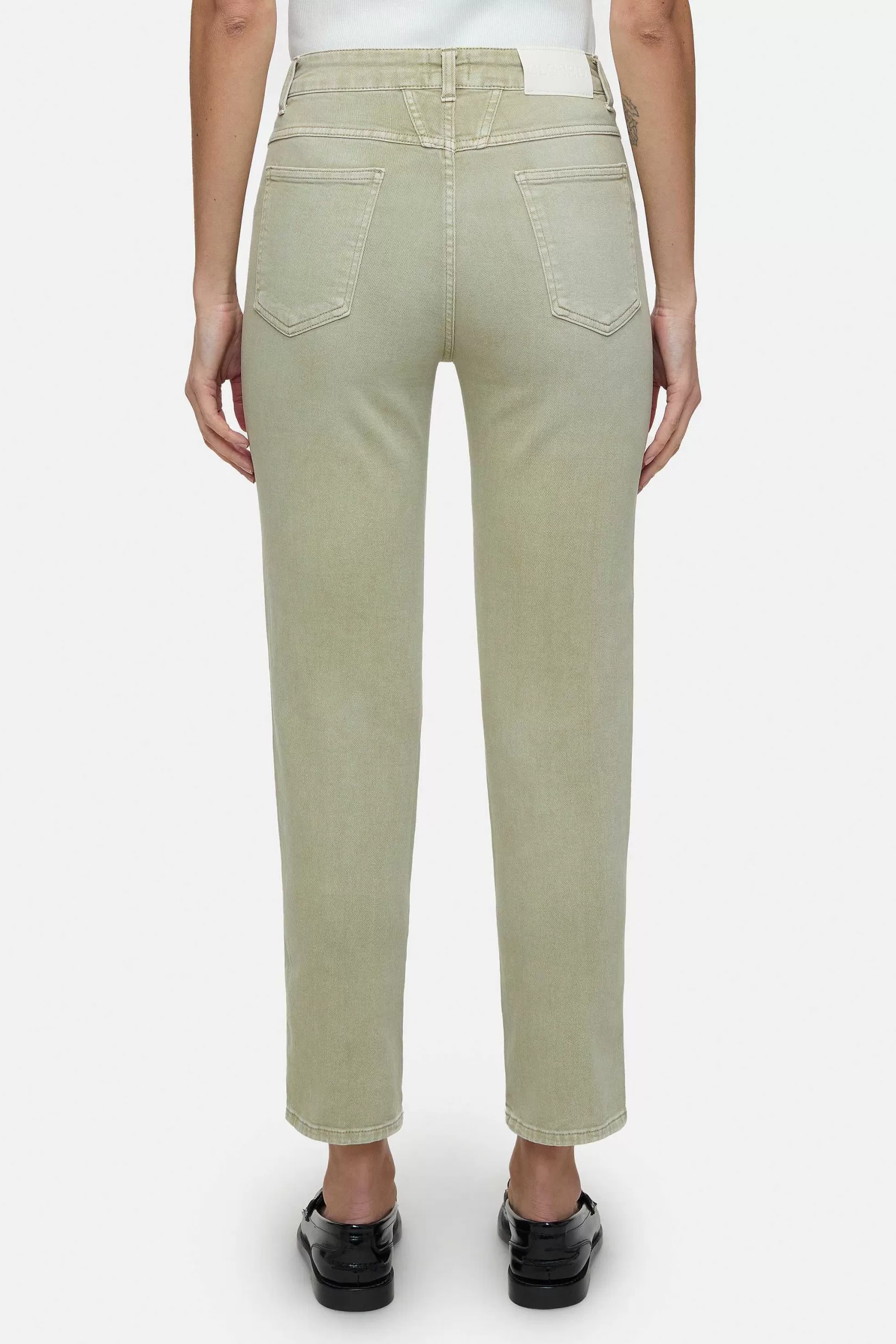 Outlet CLOSED Heritage Jeans - Stijlnaam Pedaalduwer Salie Jij