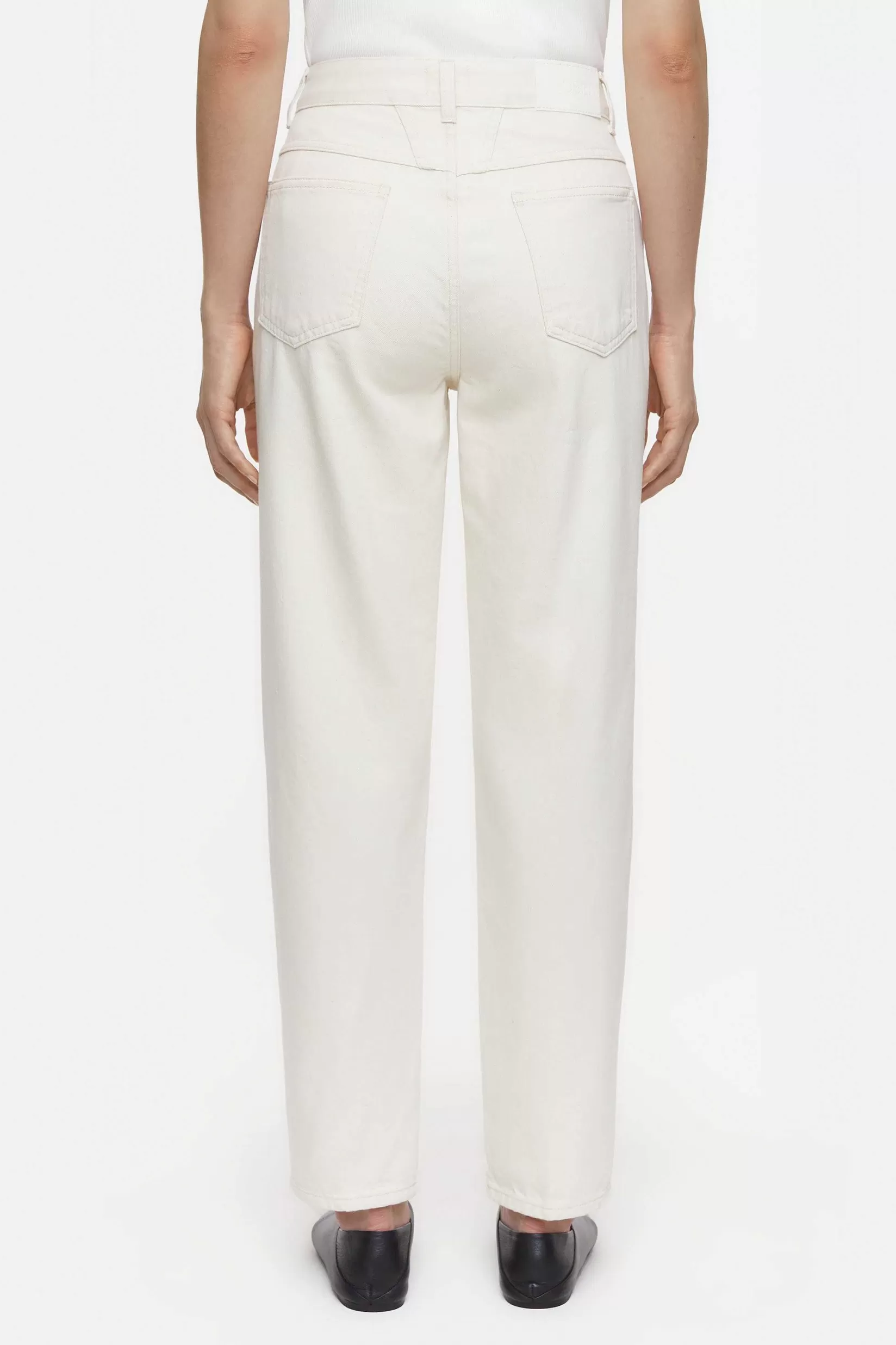 Shop CLOSED Heritage Jeans - Stijlnaam Pedaalduwer Ivoor