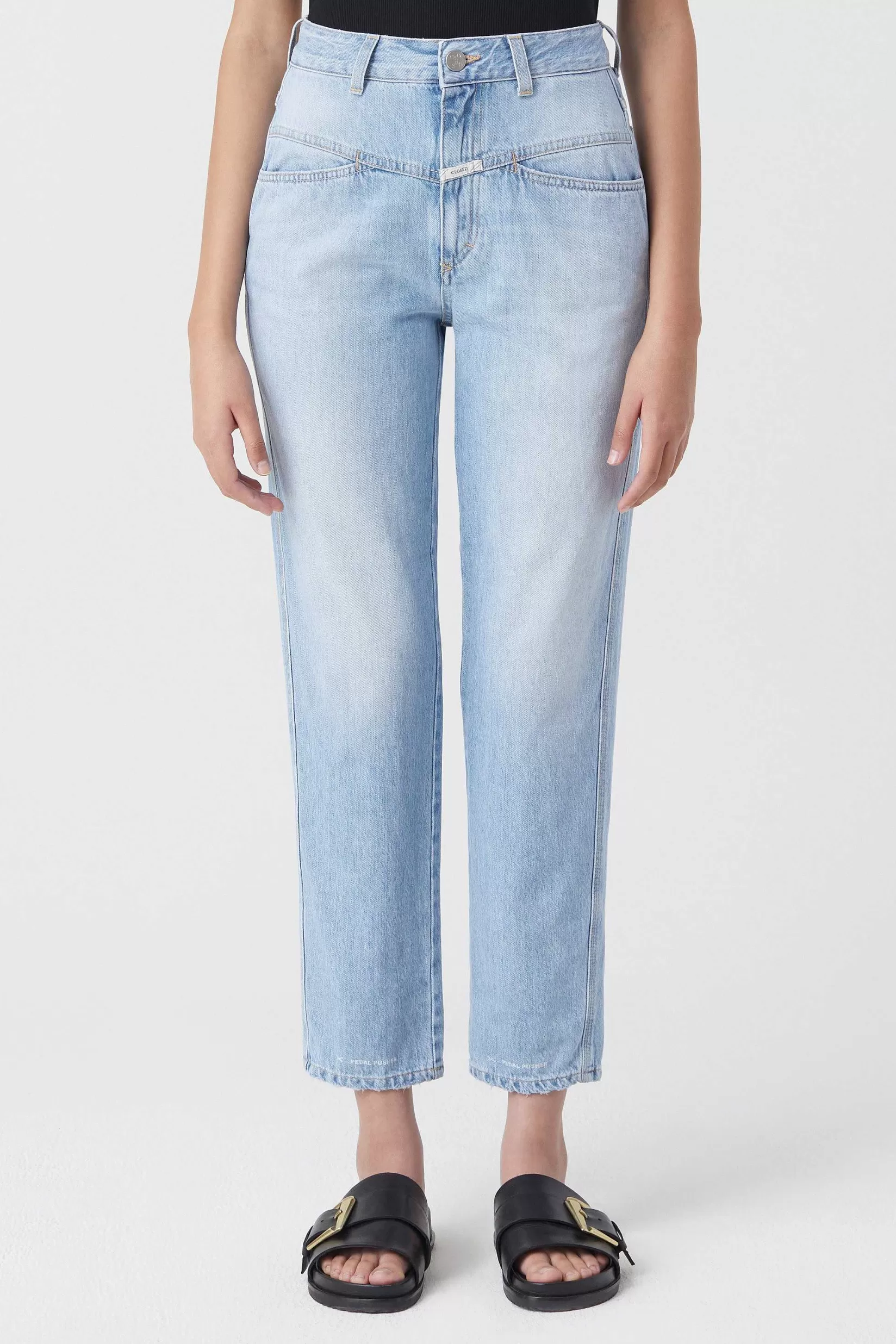 Best Sale CLOSED Heritage Jeans - Stijlnaam Pedaalduwer Lichtblauw