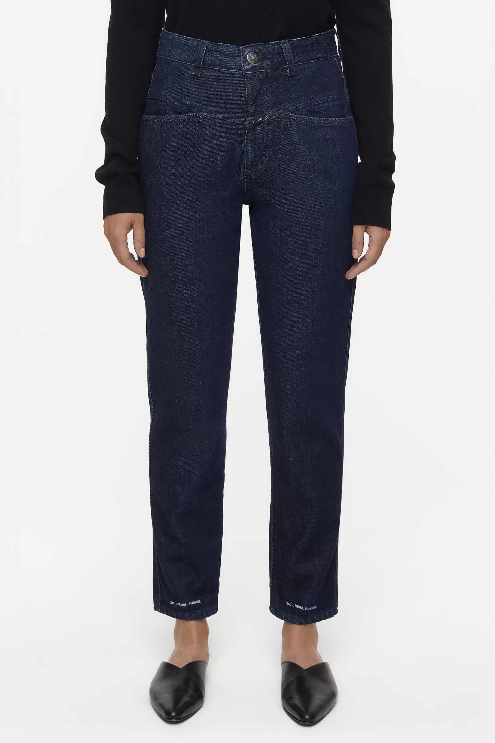 Cheap CLOSED Heritage Jeans - Stijlnaam Pedaalduwer Donkerblauw