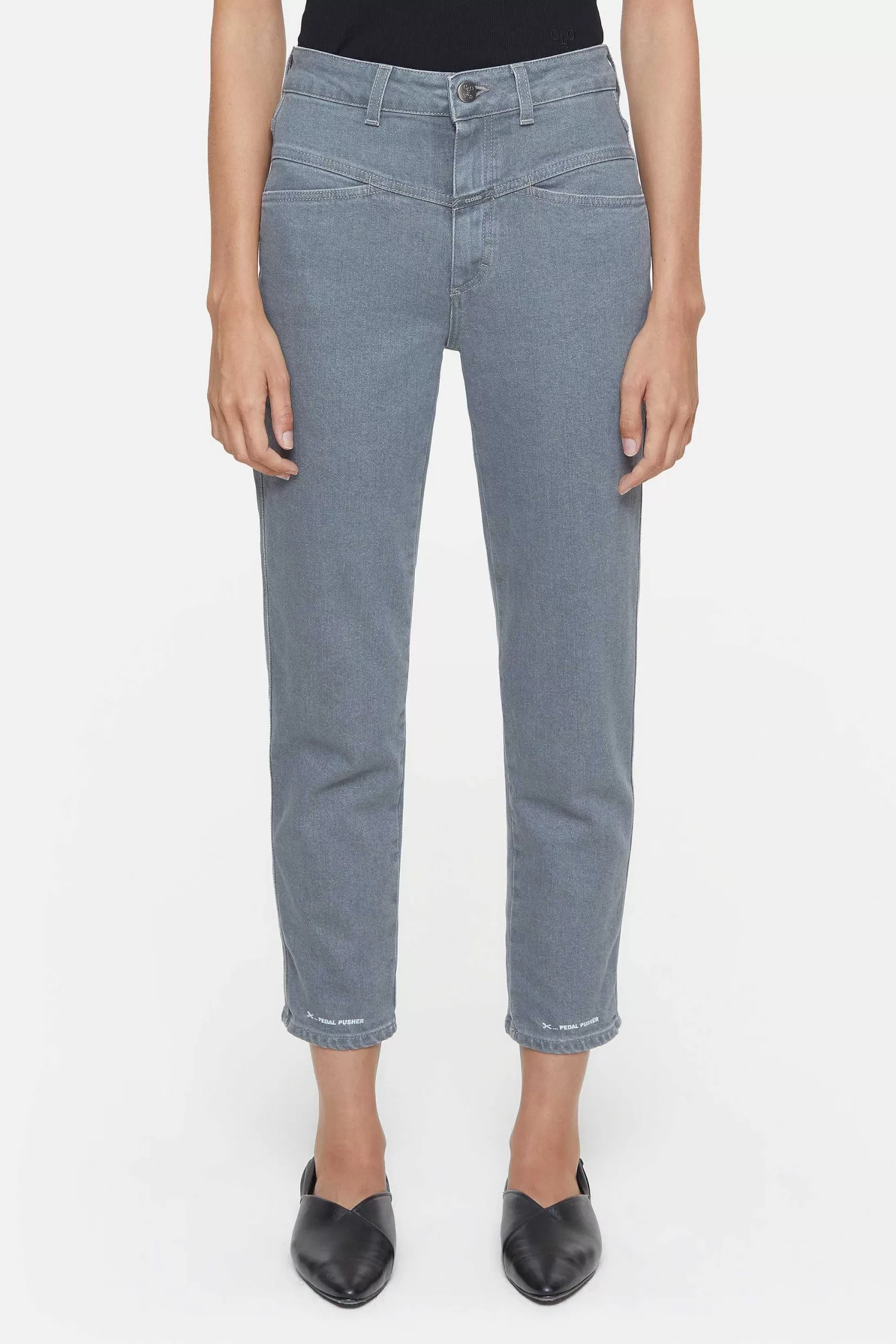 New CLOSED Heritage Jeans - Stijlnaam Pedaalduwer Midden Grijs