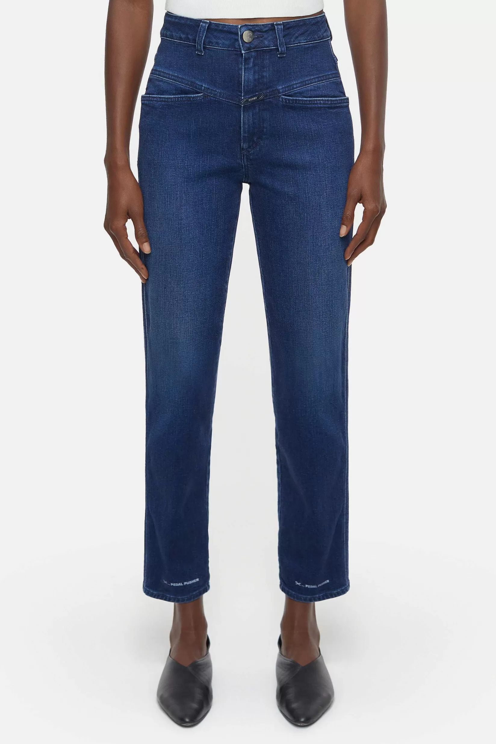 Hot CLOSED Heritage Jeans - Stijlnaam Pedaalduwer Donkerblauw