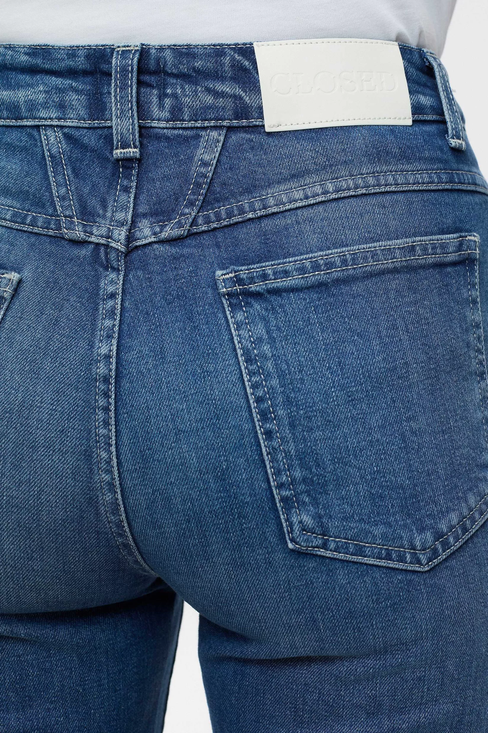Cheap CLOSED Heritage Jeans - Stijlnaam Pedaalduwer Midden Blauw