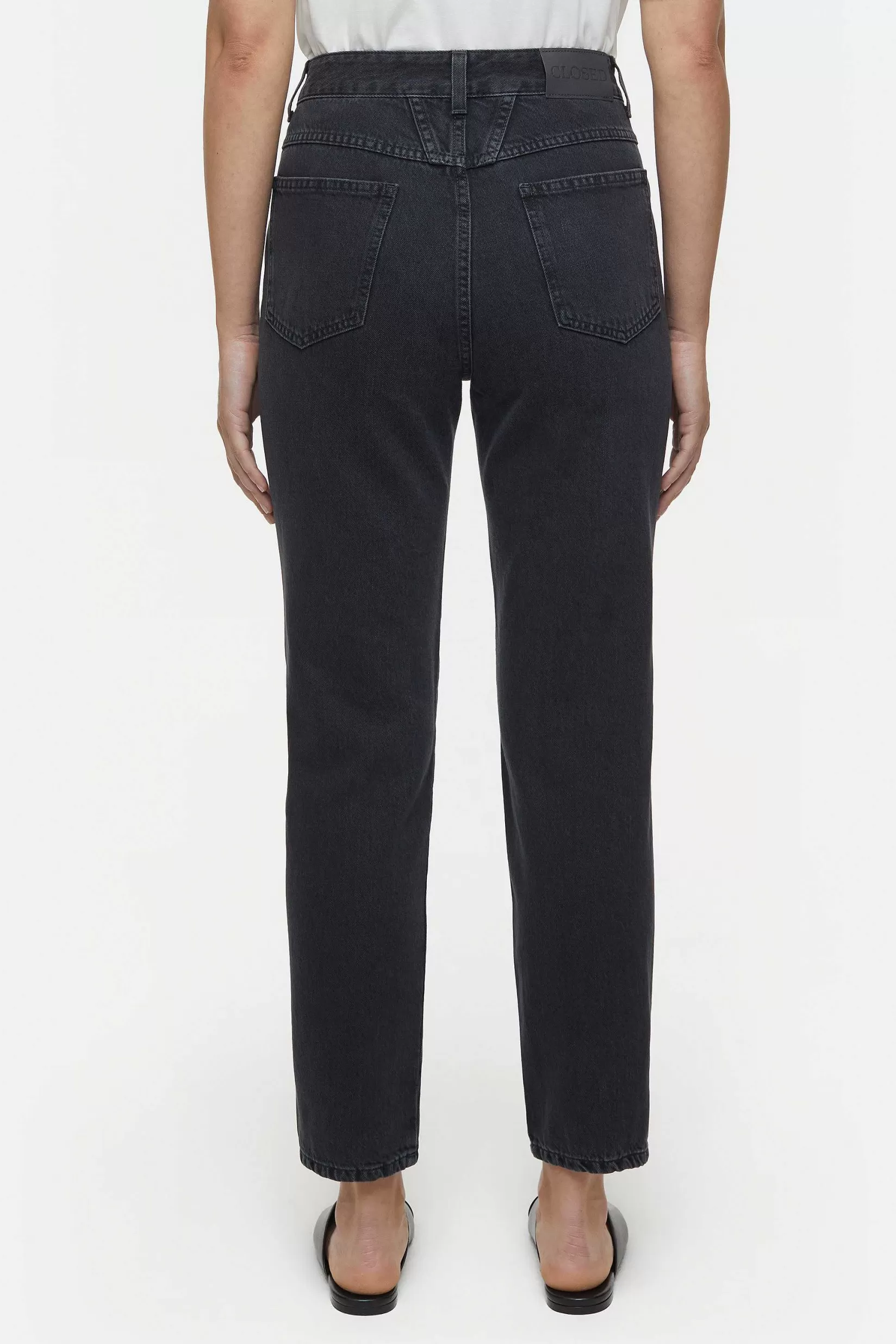 New CLOSED Heritage Jeans - Stijlnaam Pedaalduwer Donker Grijs
