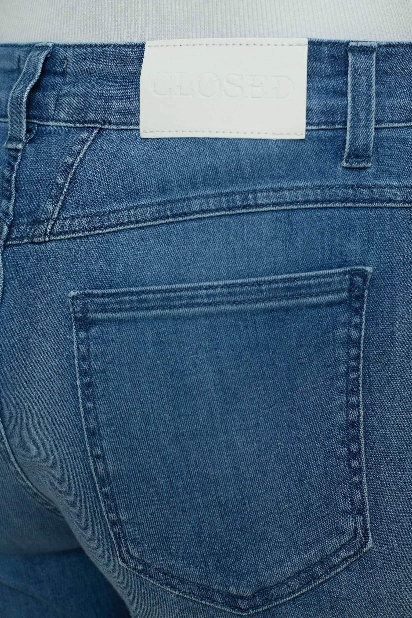 Flash Sale CLOSED Heritage Jeans - Stijlnaam Pedaalduwer Midden Blauw