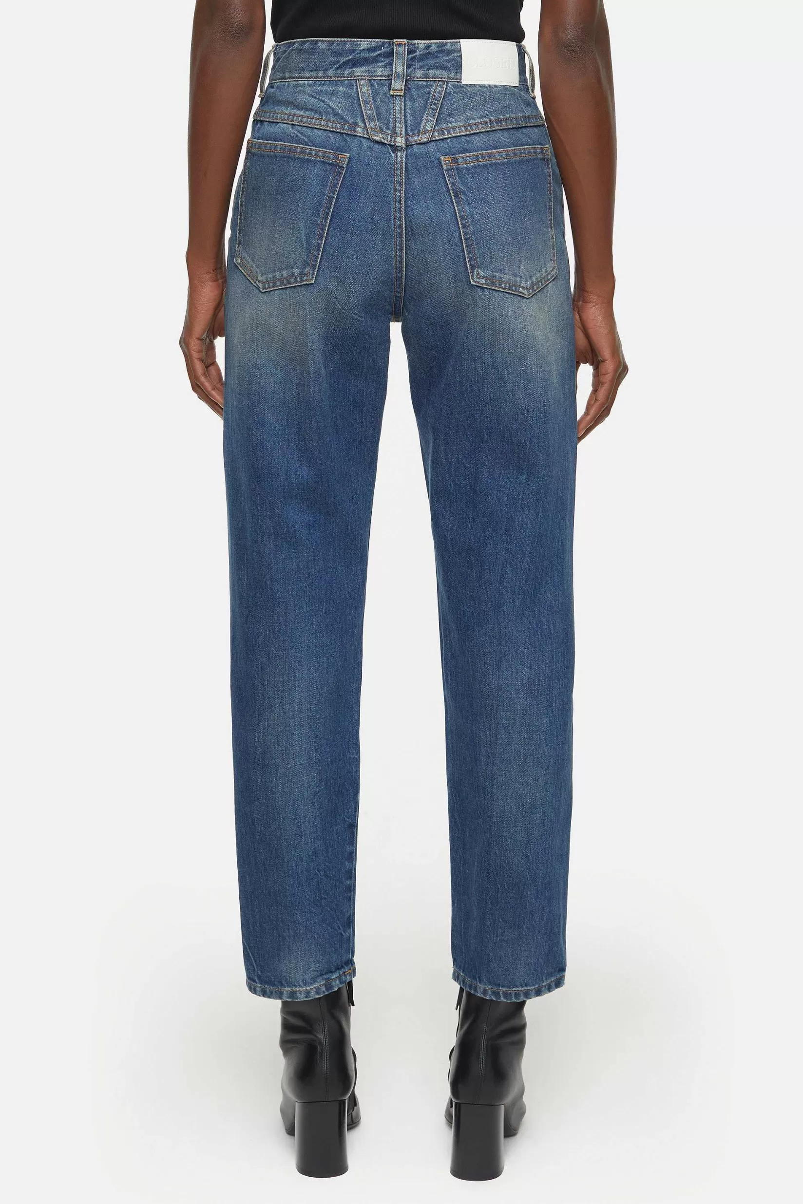 Cheap CLOSED Heritage Jeans - Stijlnaam Pedaalduwer Midden Blauw