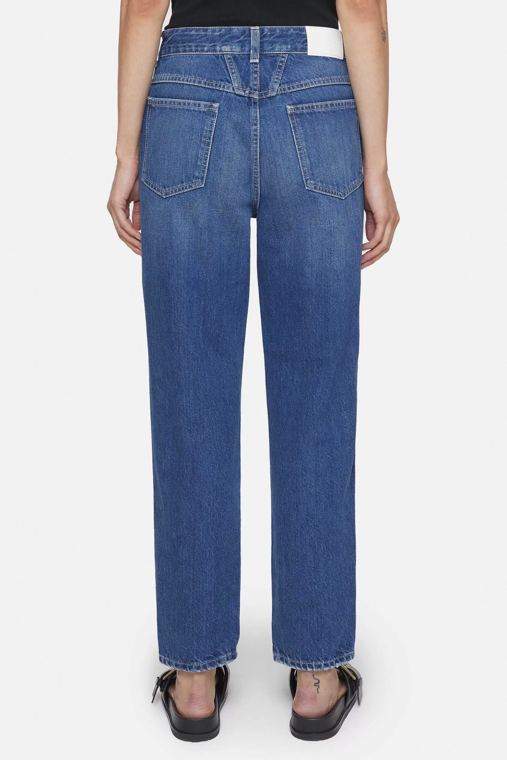 Clearance CLOSED Heritage Jeans - Stijlnaam Pedaalduwer Donkerblauw