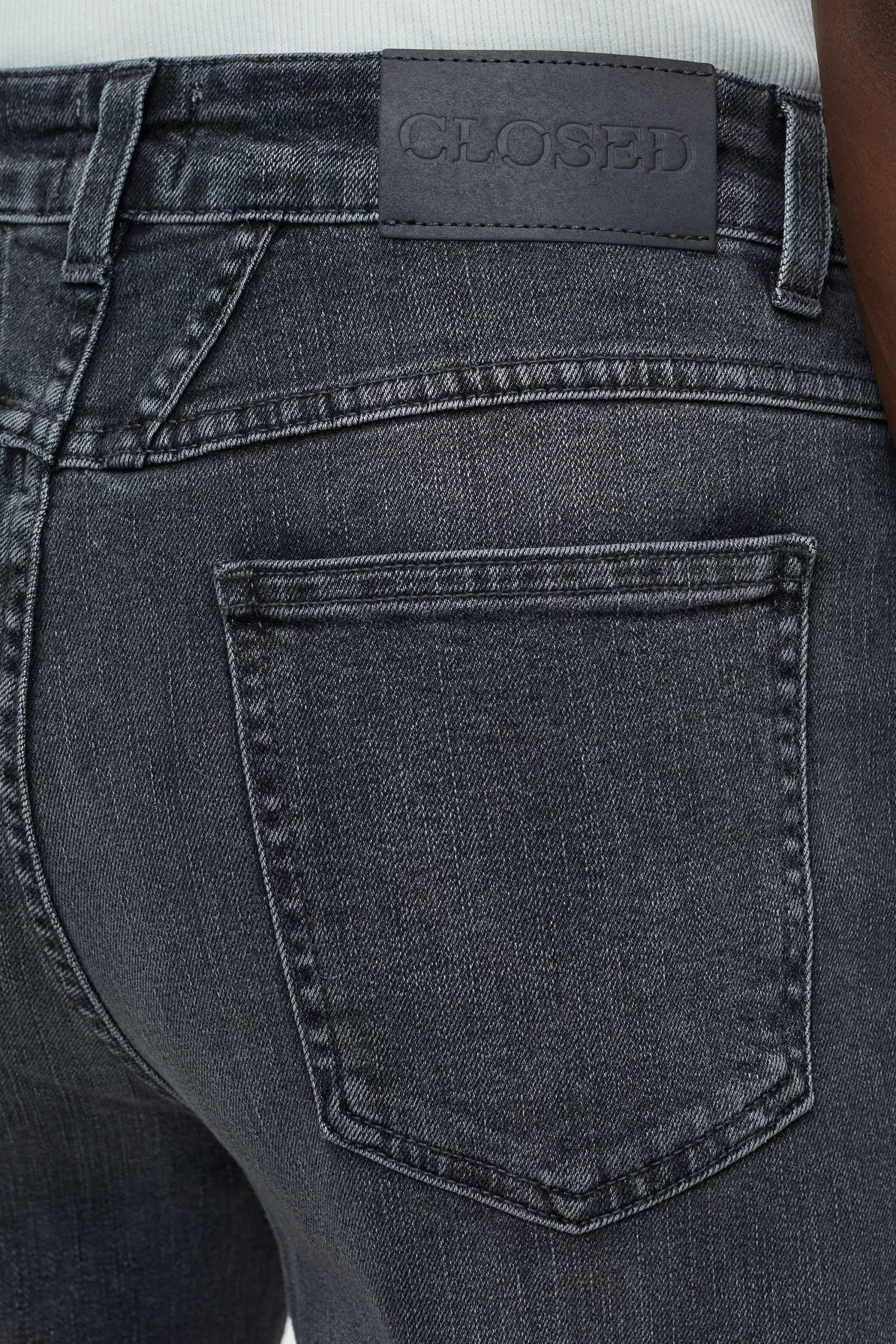 Clearance CLOSED Heritage Jeans - Stijlnaam Pedaalduwer Midden Grijs