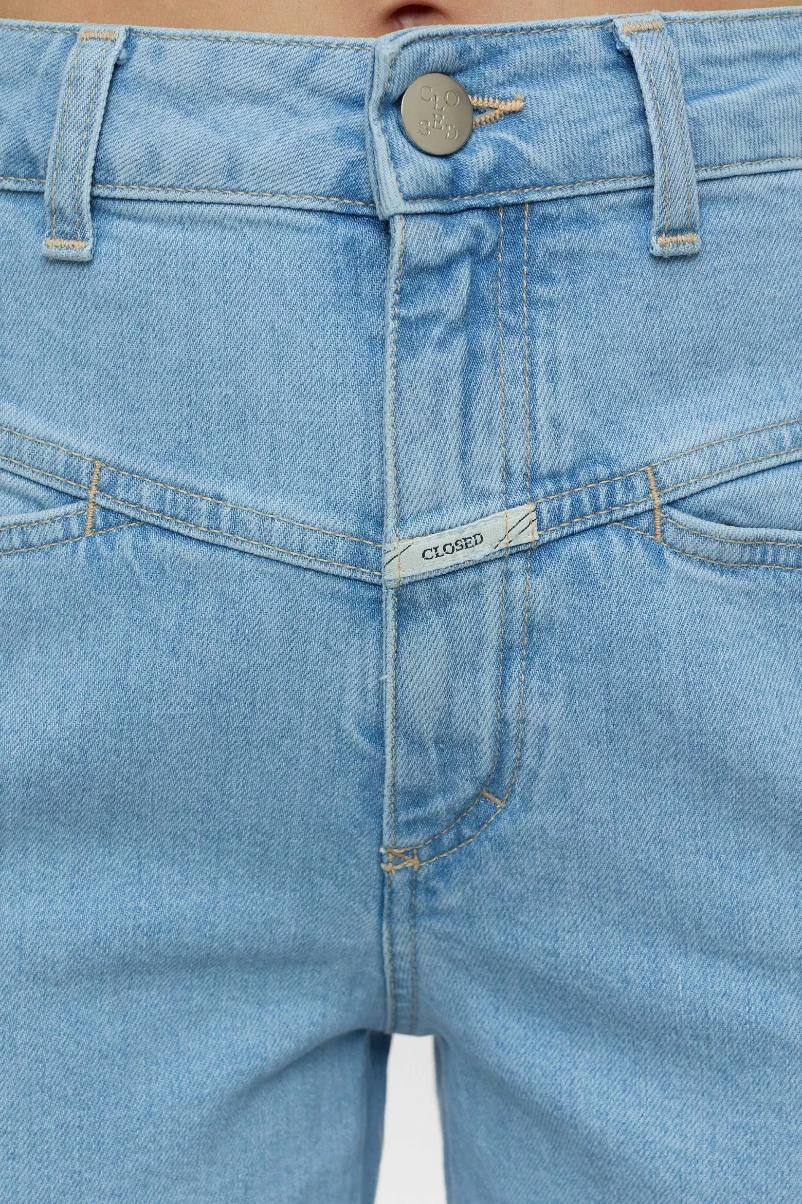 Best Sale CLOSED Heritage Jeans - Stijlnaam Pedaalduwer Lichtblauw