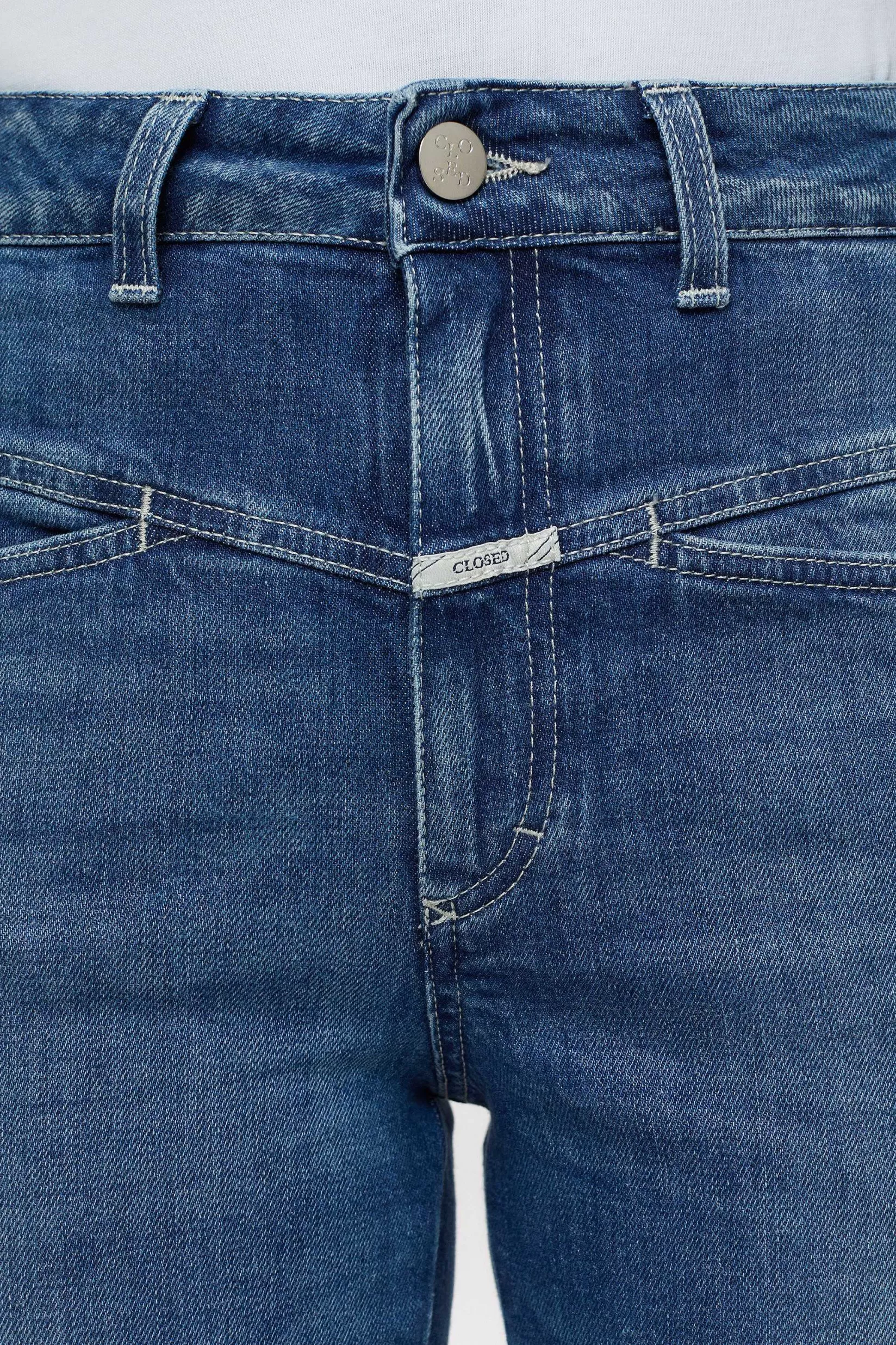 Cheap CLOSED Heritage Jeans - Stijlnaam Pedaalduwer Midden Blauw