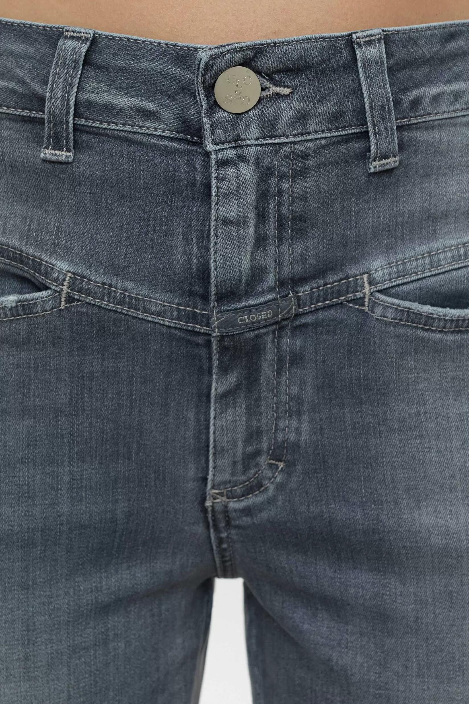 Best CLOSED Heritage Jeans - Stijlnaam Pedaalduwer Midden Grijs