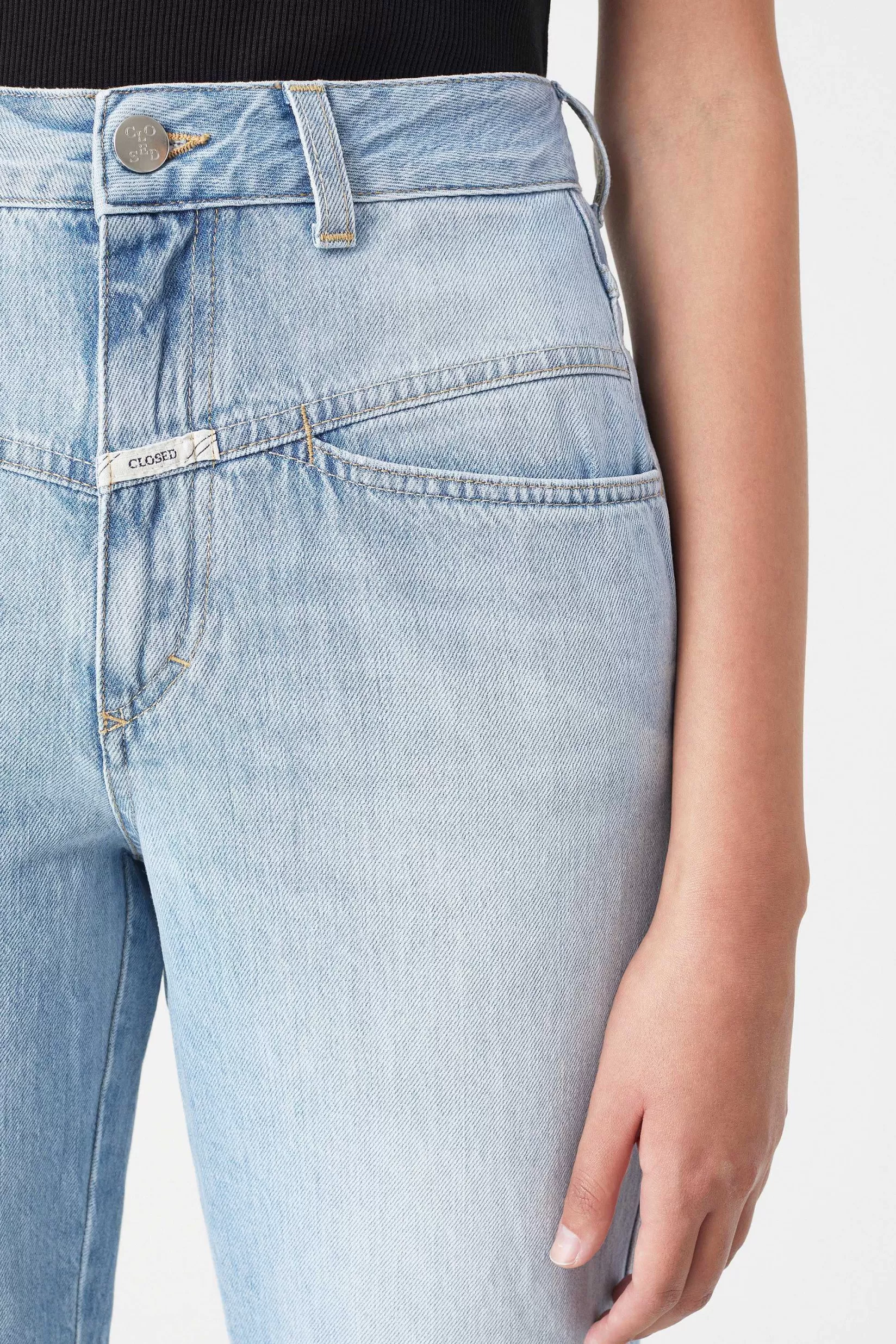 Outlet CLOSED Heritage Jeans - Stijlnaam Pedaalduwer Lichtblauw
