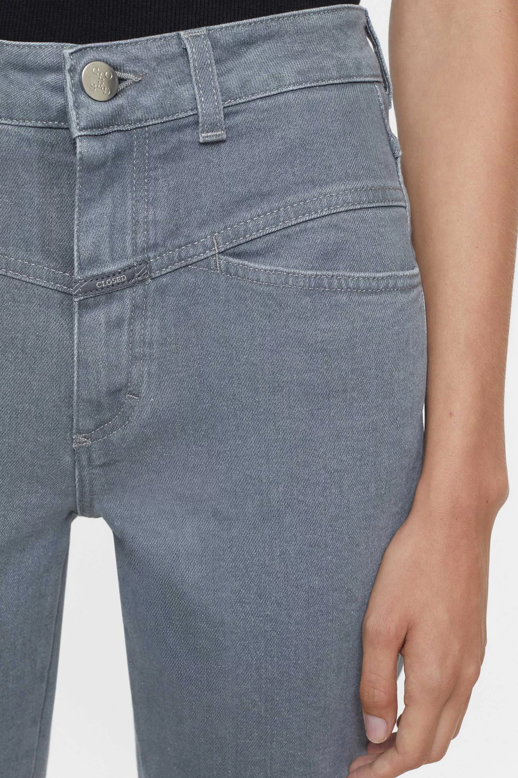New CLOSED Heritage Jeans - Stijlnaam Pedaalduwer Midden Grijs