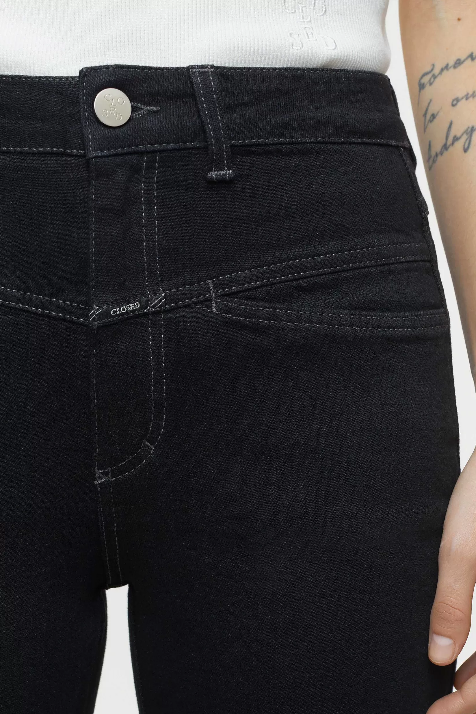 Best CLOSED Heritage Jeans - Stijlnaam Pedaalduwer Zwart