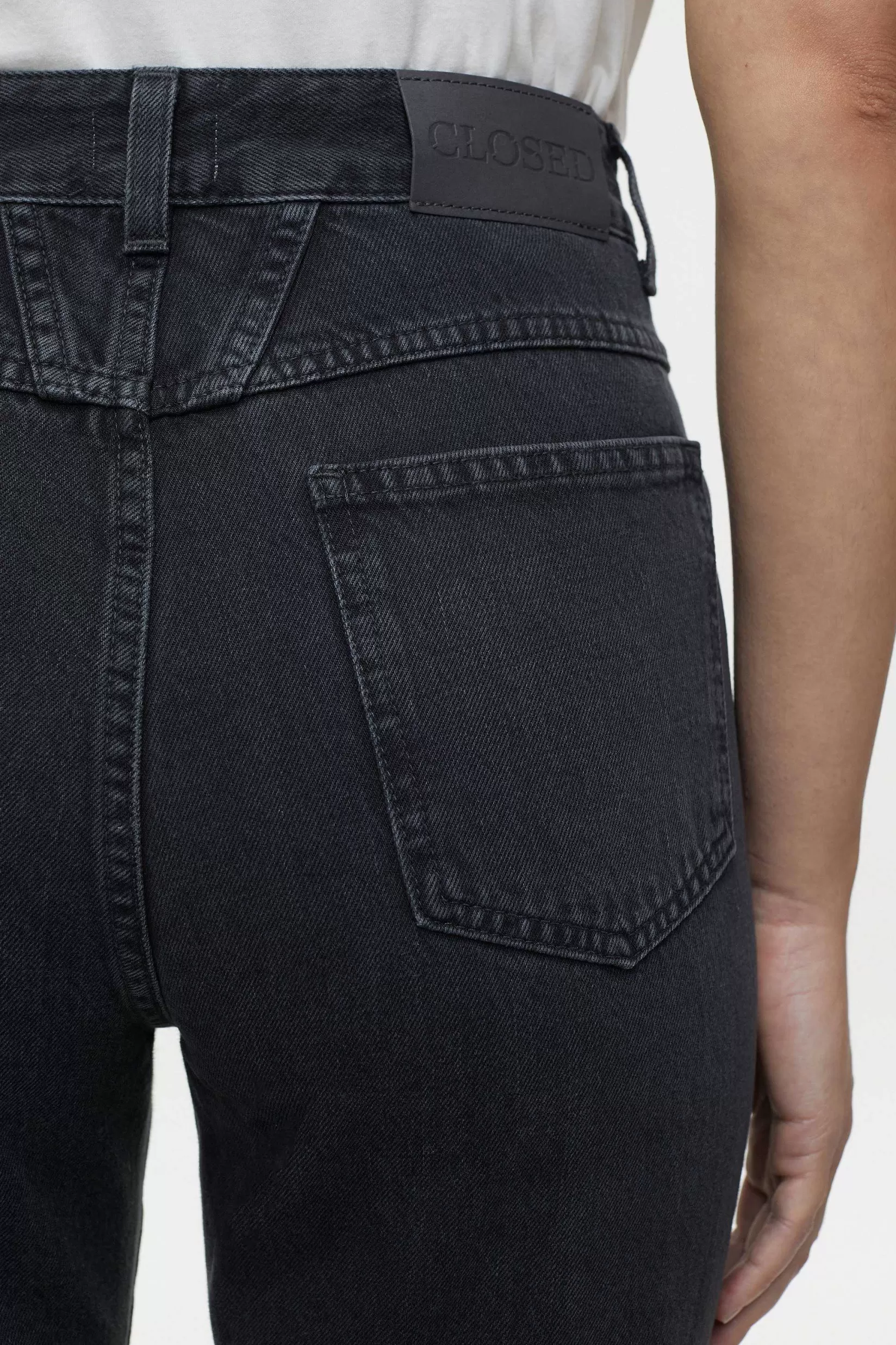 New CLOSED Heritage Jeans - Stijlnaam Pedaalduwer Donker Grijs