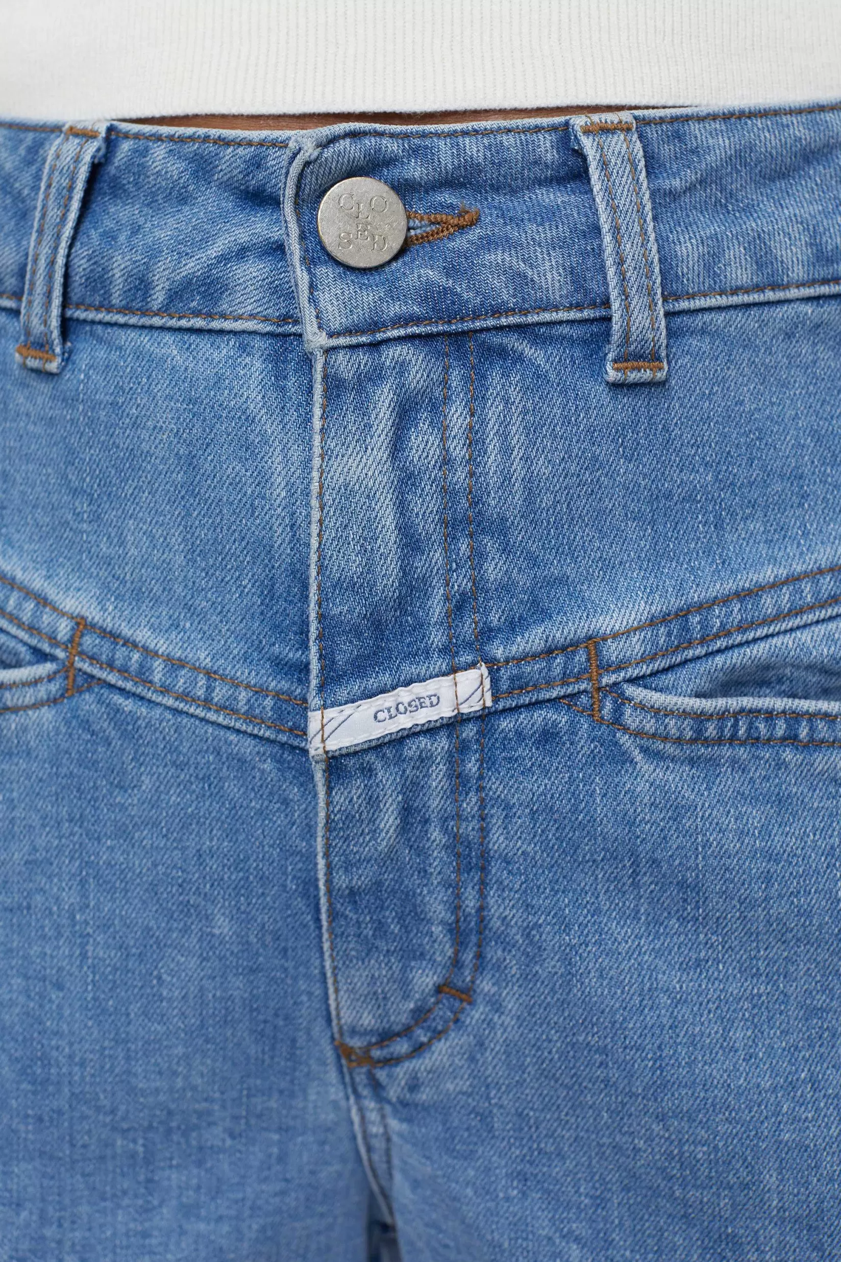 Best CLOSED Heritage Jeans - Stijlnaam Pedaalduwer Midden Blauw