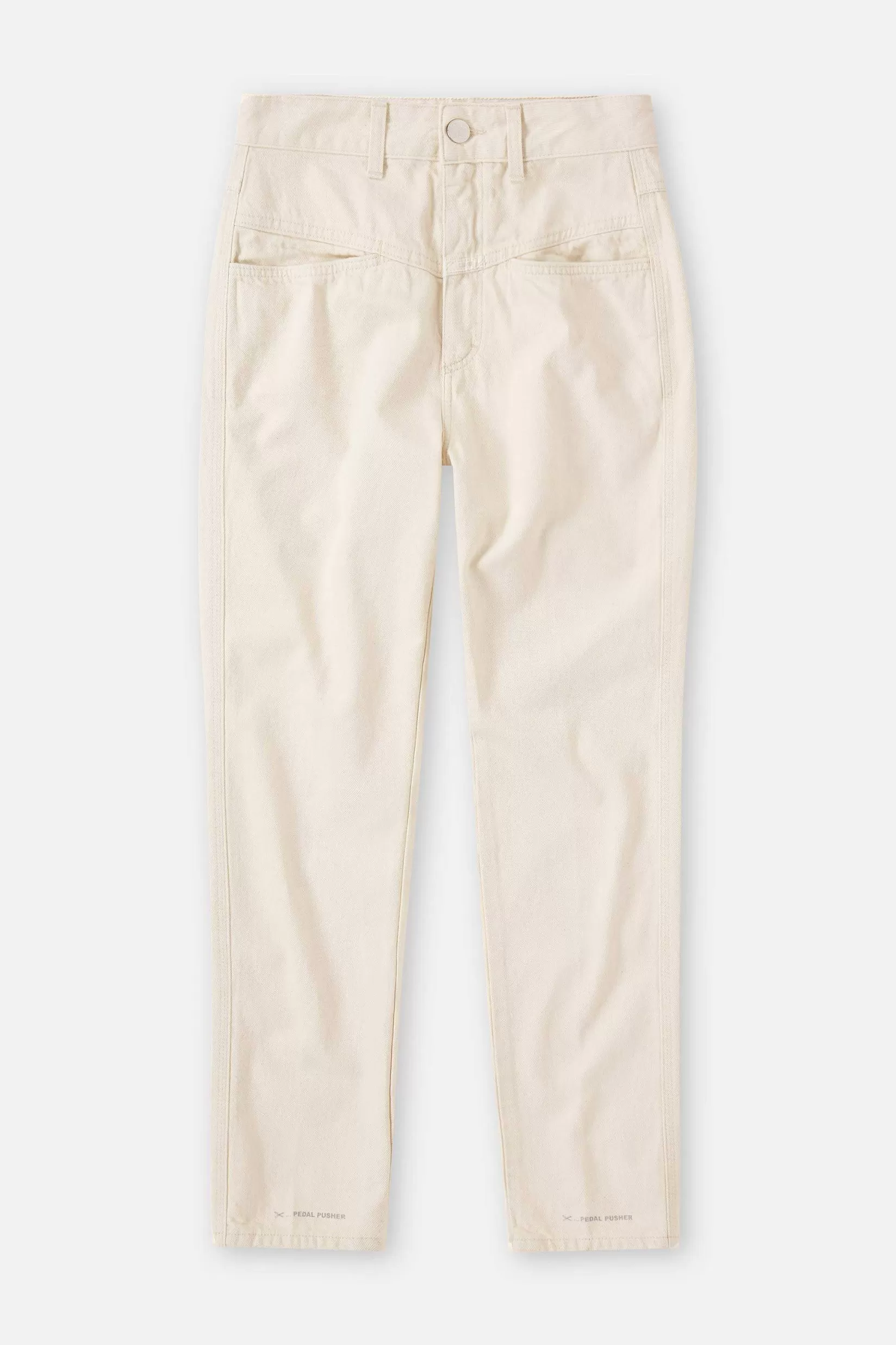 Hot CLOSED Heritage Jeans - Stijlnaam Pedaalduwer Ivoor