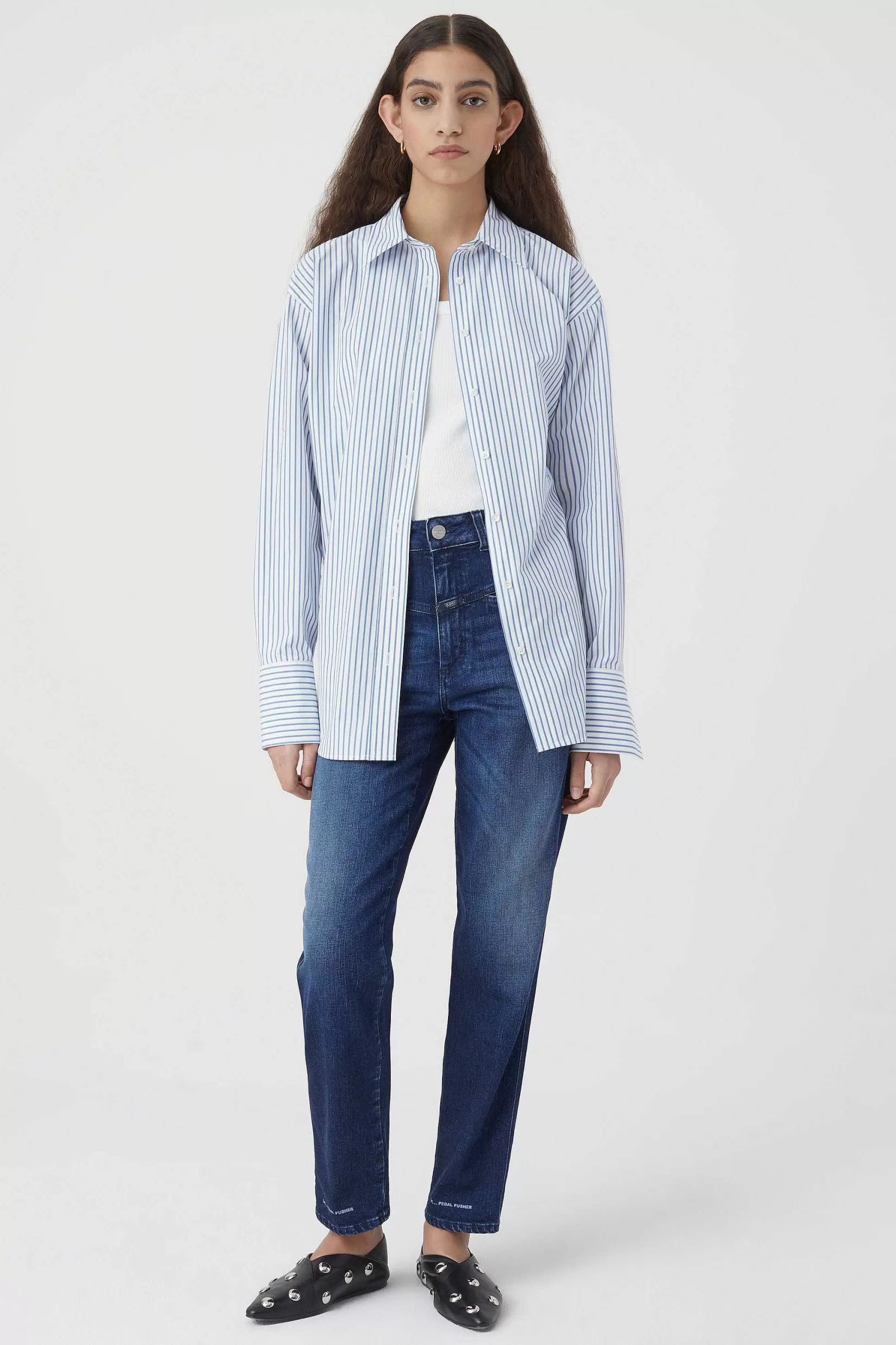 Store CLOSED Heritage Jeans - Stijlnaam Pedaalduwer Donkerblauw