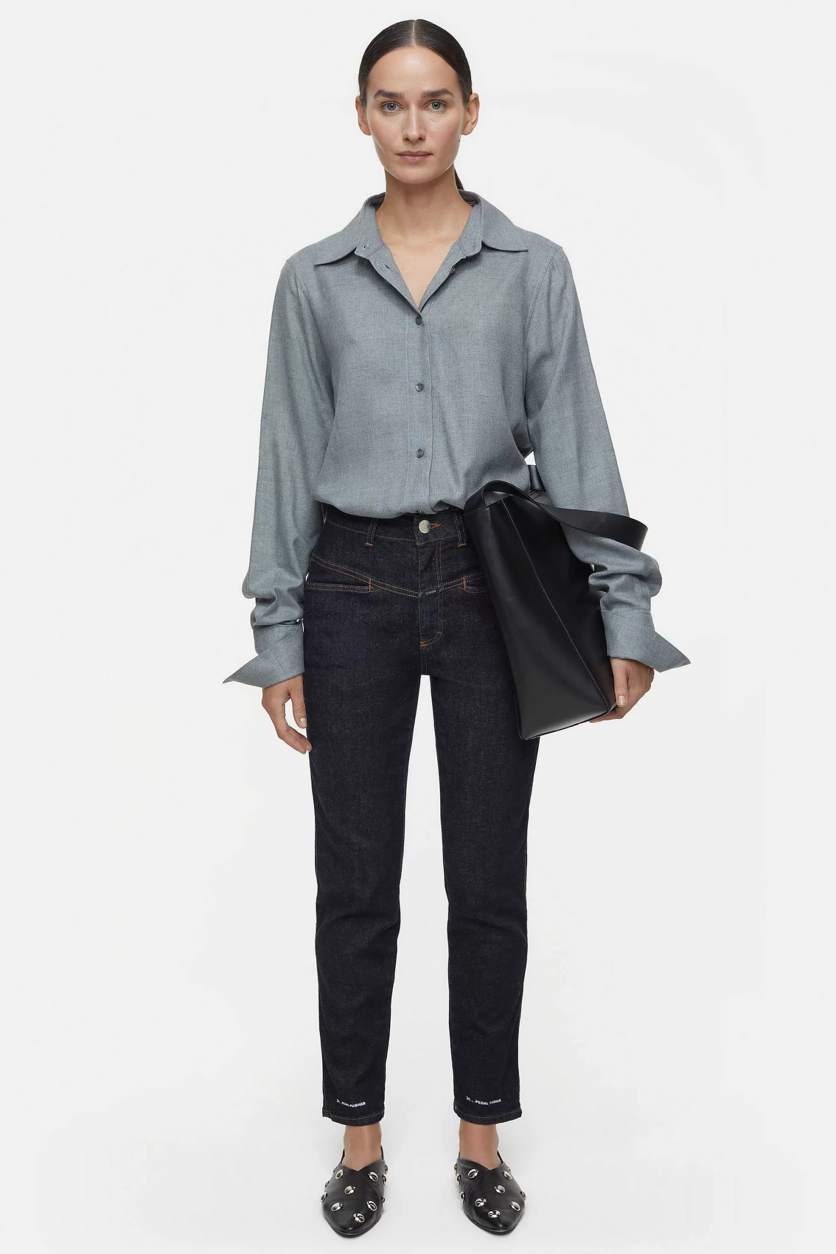 Outlet CLOSED Heritage Jeans - Stijlnaam Pedaalduwer Donkerblauw