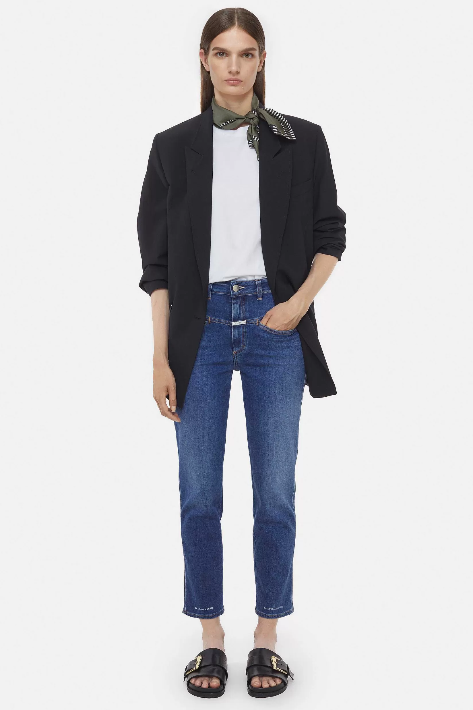 Best CLOSED Heritage Jeans - Stijlnaam Pedaalduwer Midden Blauw