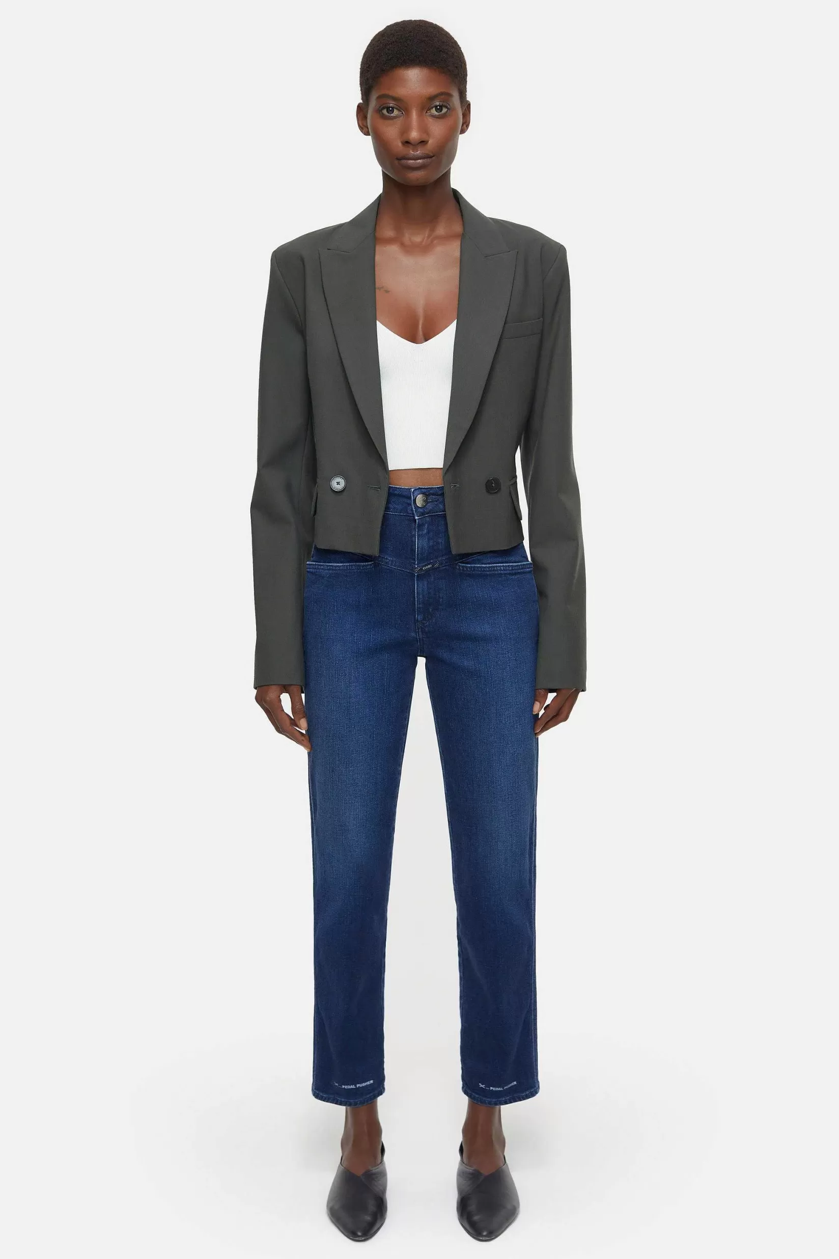 Cheap CLOSED Heritage Jeans - Stijlnaam Pedaalduwer Donkerblauw