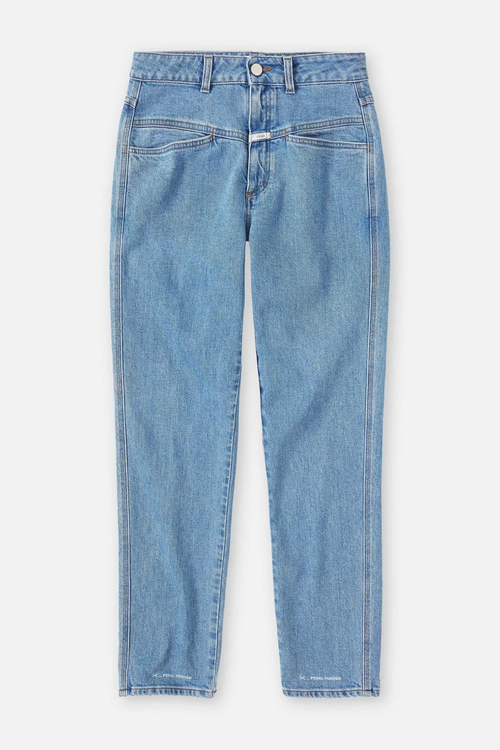 Fashion CLOSED Heritage Jeans - Stijlnaam Pedaalduwer Midden Blauw