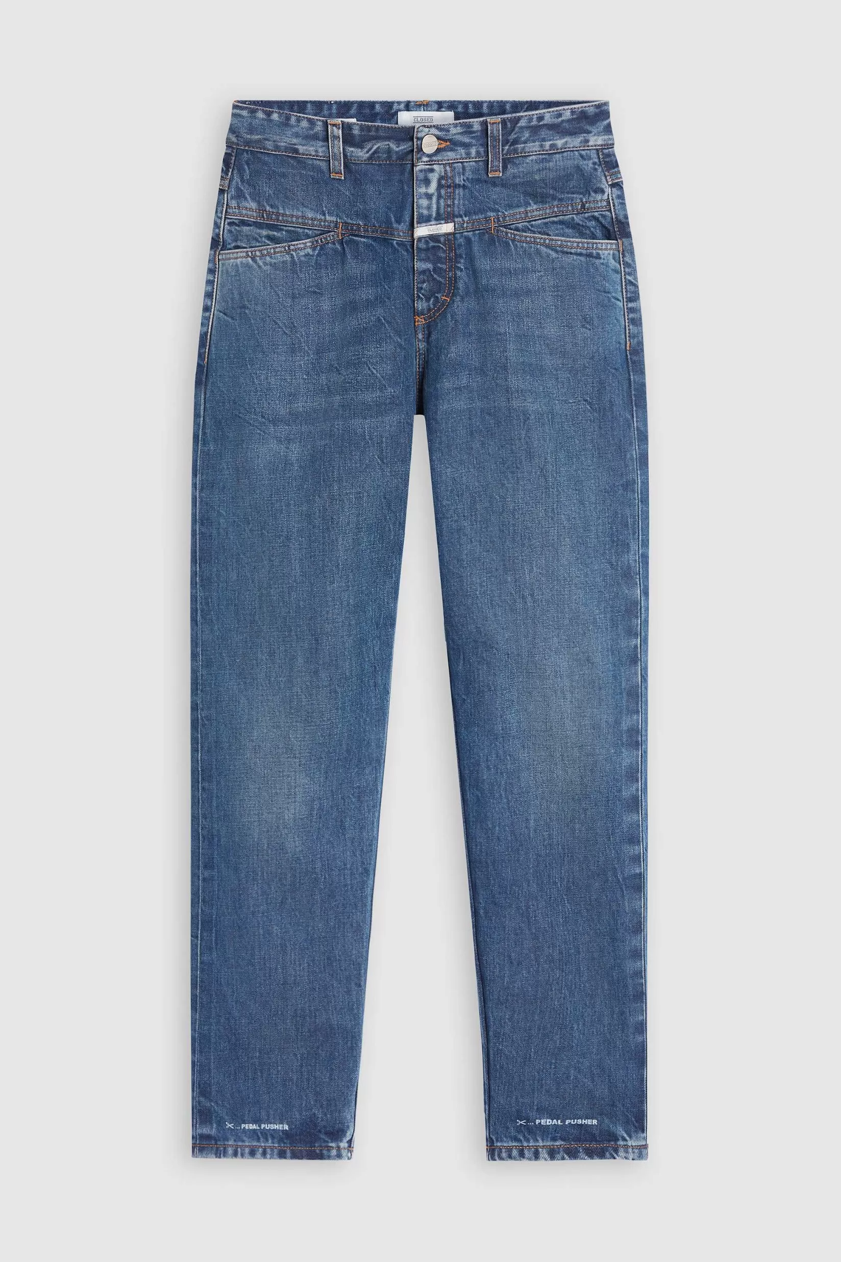 Cheap CLOSED Heritage Jeans - Stijlnaam Pedaalduwer Midden Blauw