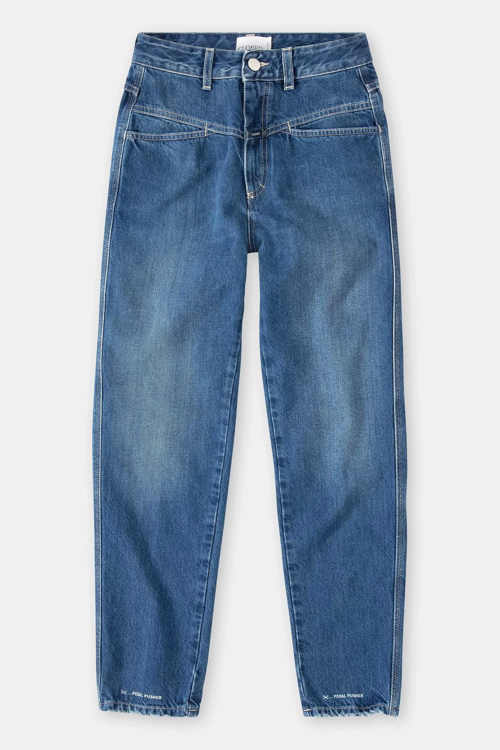 Clearance CLOSED Heritage Jeans - Stijlnaam Pedaalduwer Donkerblauw