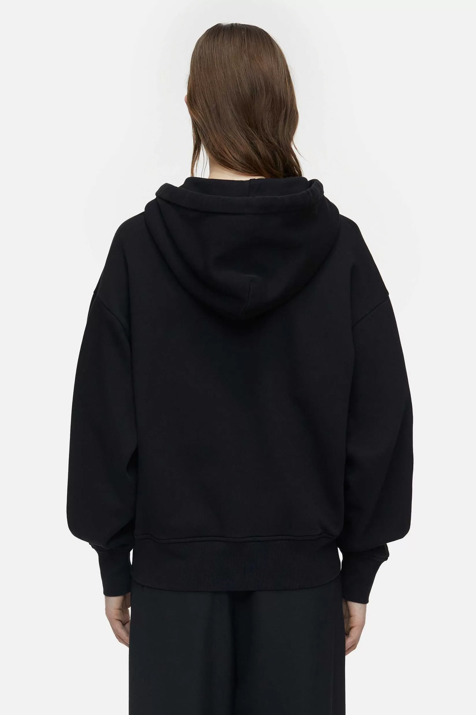 Cheap CLOSED Hoodie Met Zonlicht Zwart