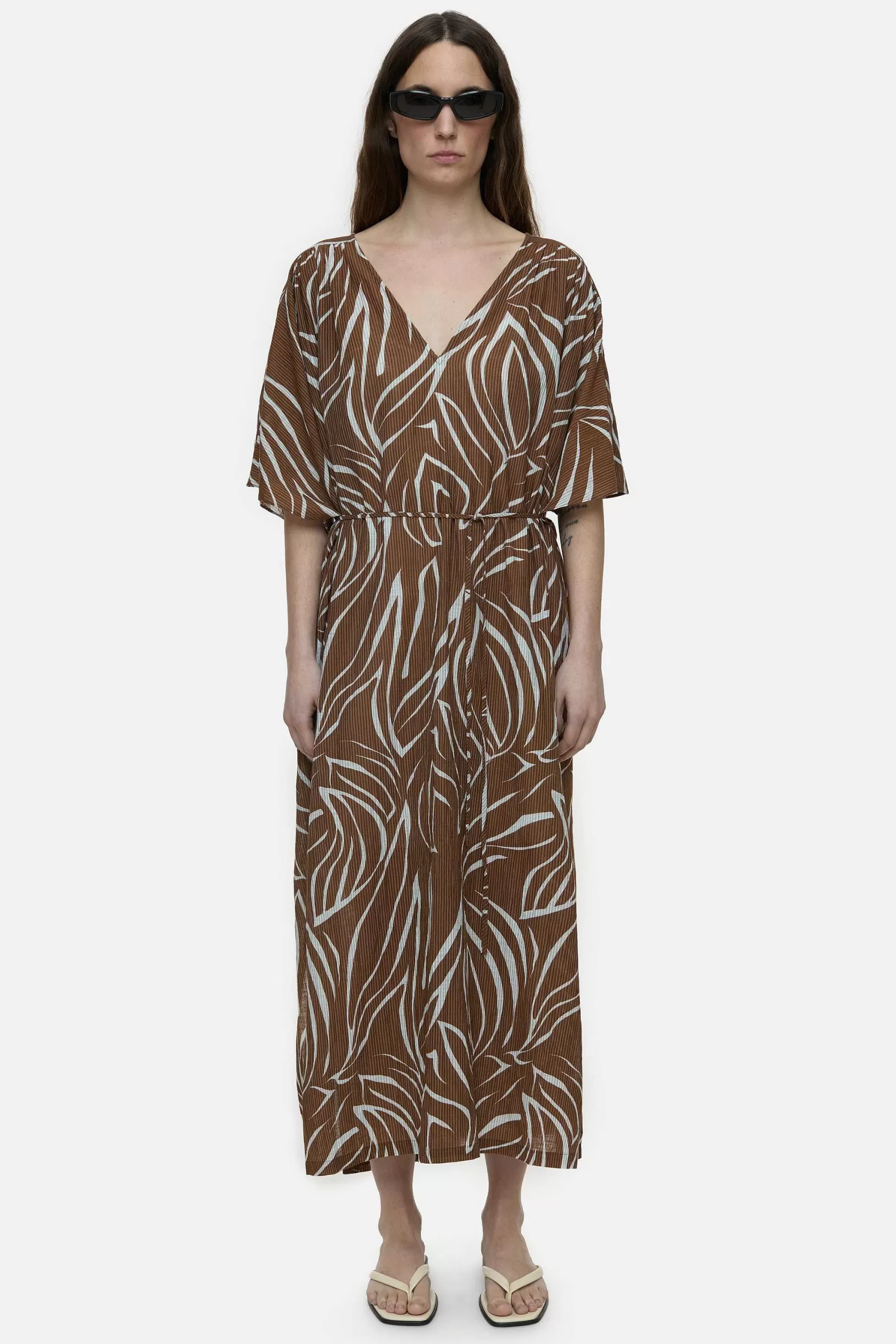 Fashion CLOSED Kaftan-Jurk Arabica-Espresso