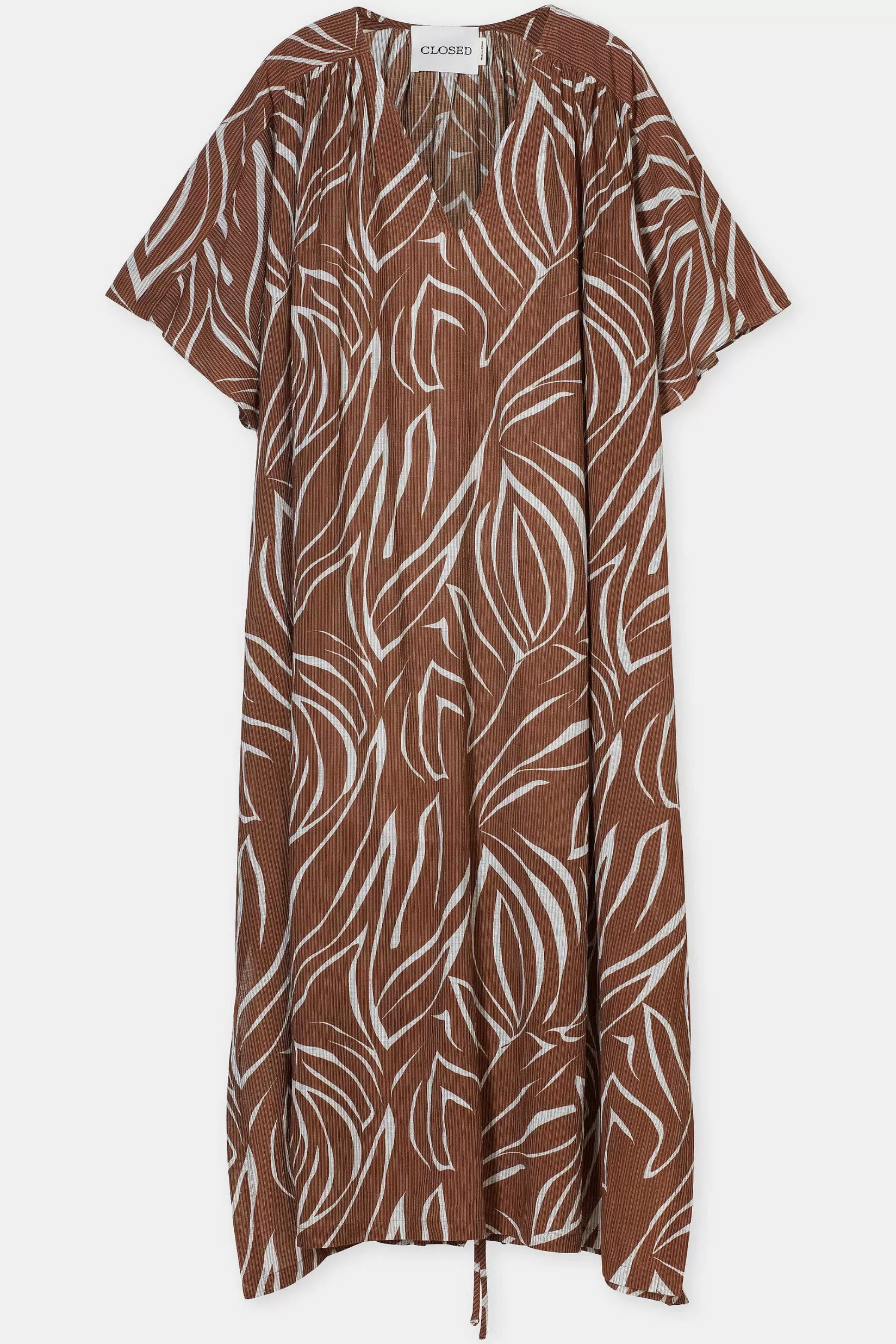 Fashion CLOSED Kaftan-Jurk Arabica-Espresso