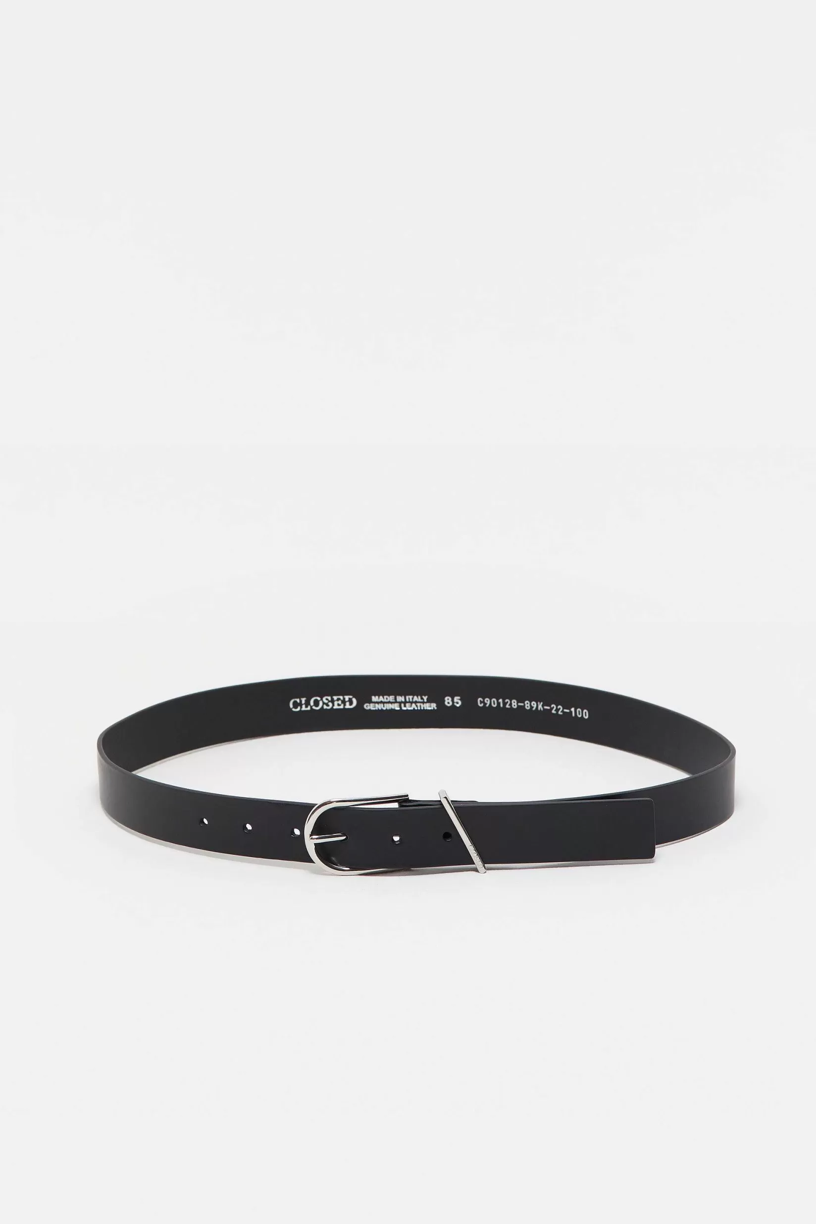 Best Sale CLOSED Leren Riem Zwart