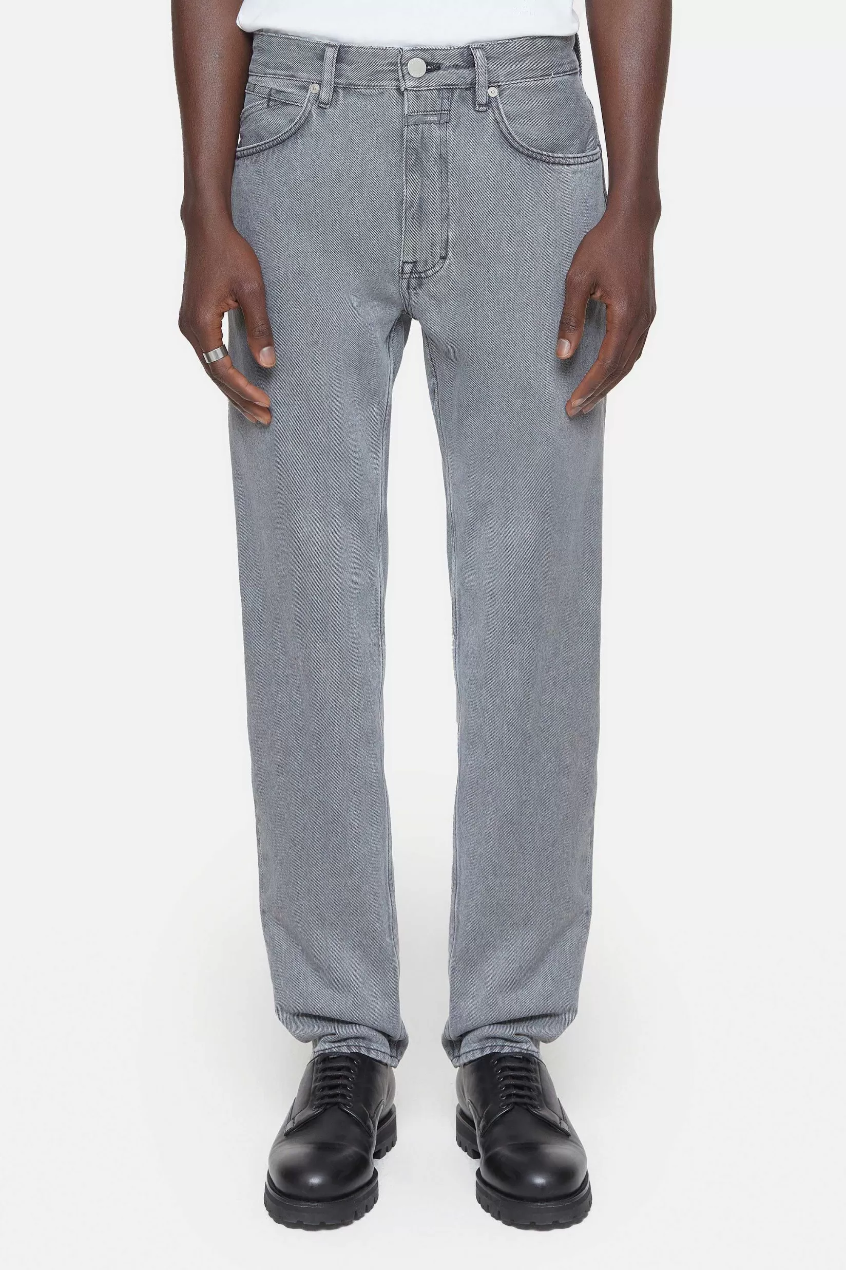 Shop CLOSED Normale Jeans - Stijlnaam Cooper Tapered Lichtgrijs