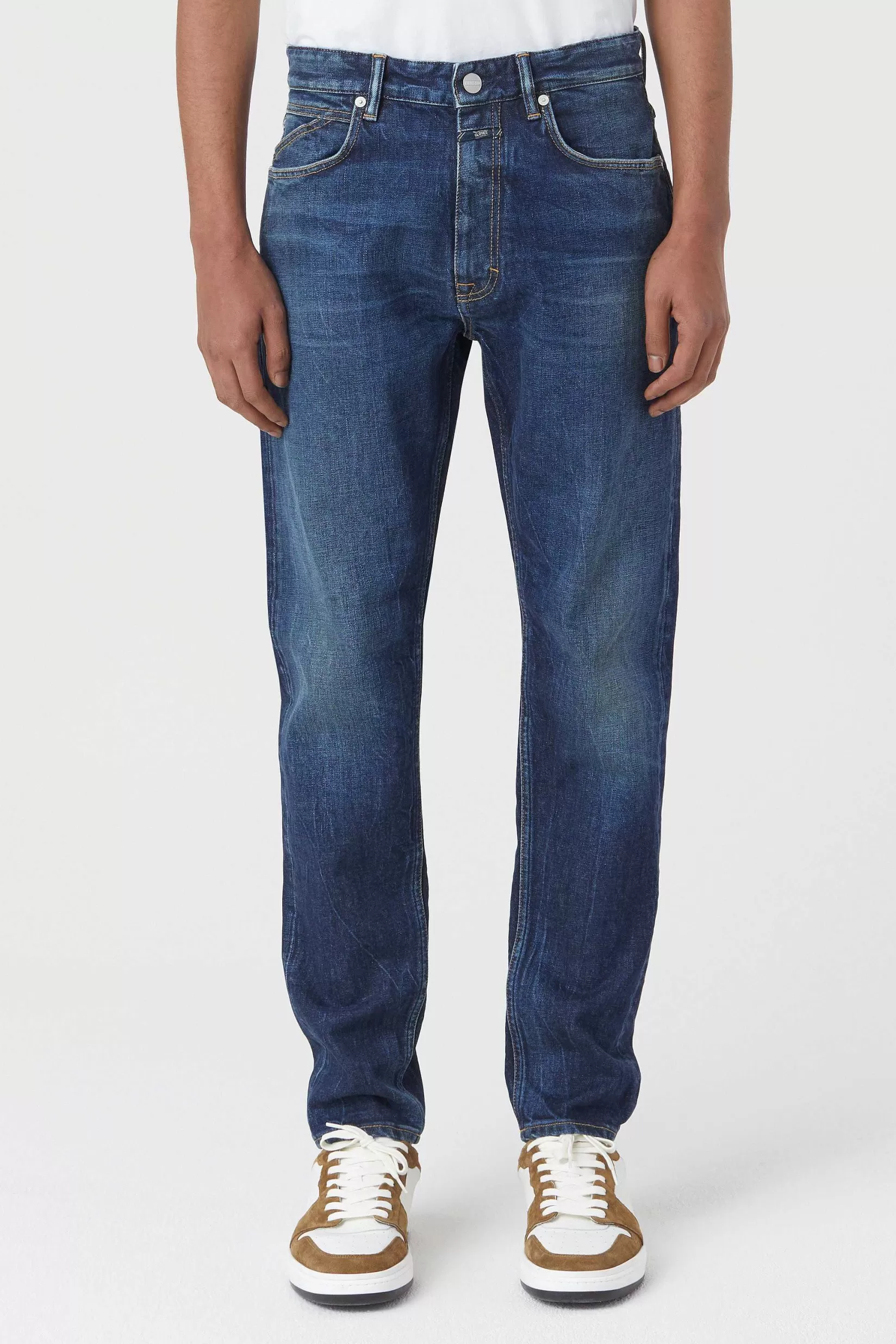 Shop CLOSED Normale Jeans - Stijlnaam Cooper Tapered Donkerblauw