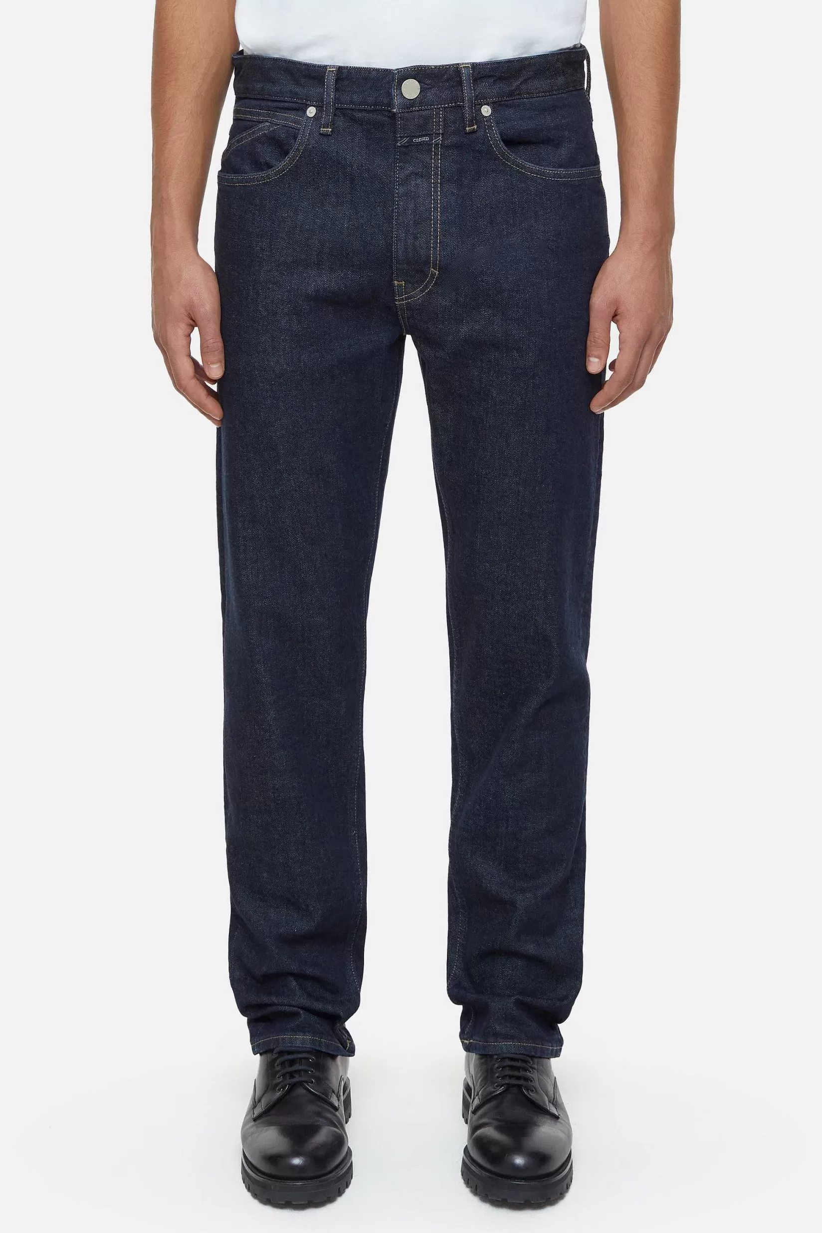 New CLOSED Normale Jeans - Stijlnaam Cooper True Donkerblauw