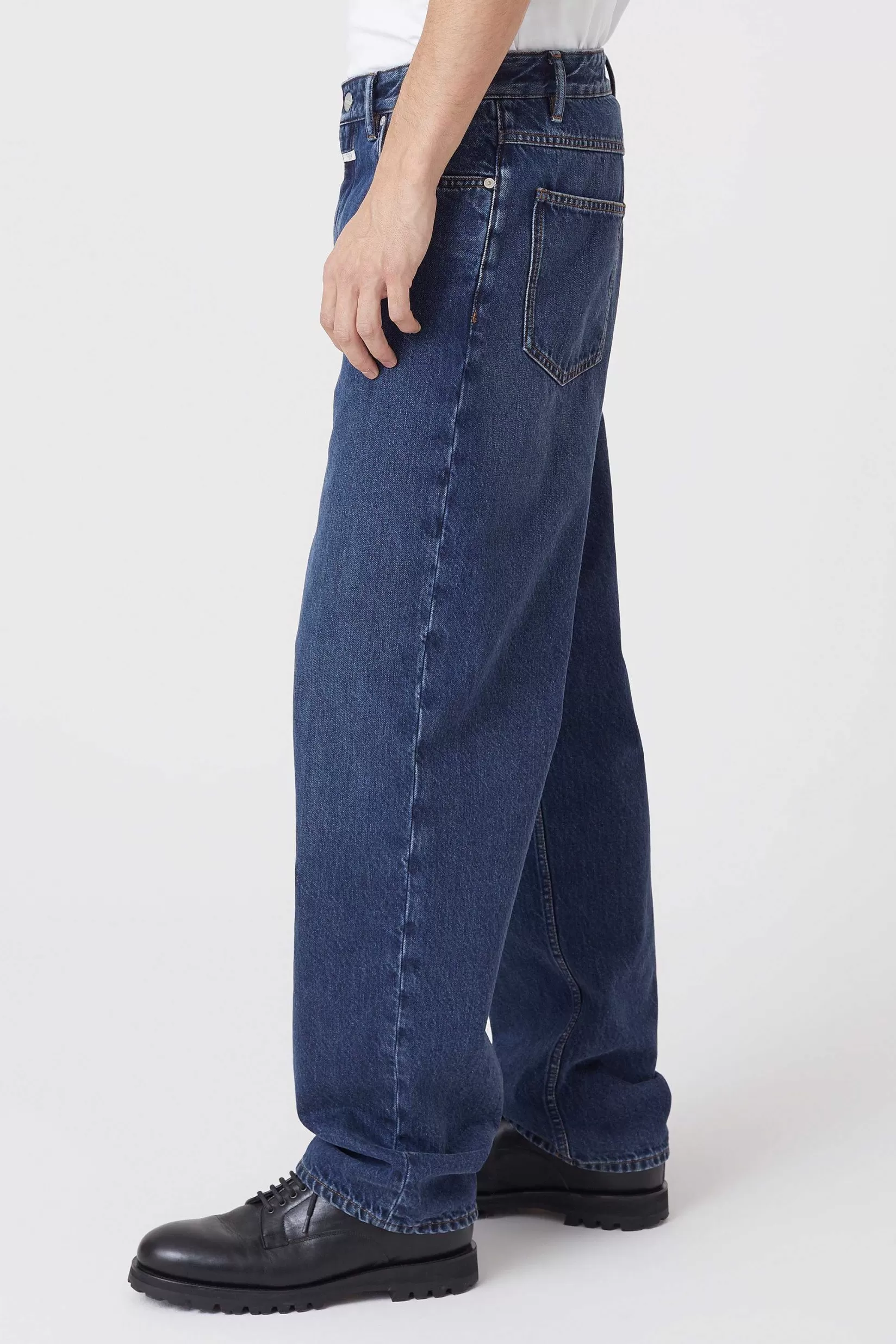 Hot CLOSED Relaxte Jeans - Stijlnaam Springdale Relaxed Donkerblauw