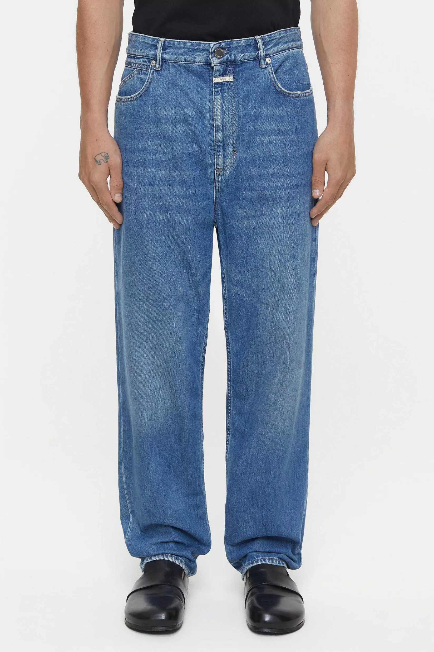 Store CLOSED Relaxte Jeans - Stijlnaam Springdale Relaxed Midden Blauw